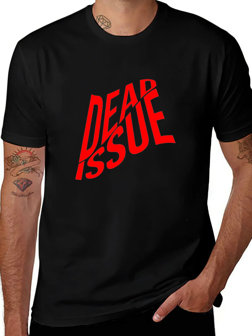 Dead Issue Logo Unisex Casual T-Shirt – Clean Design For Daily Comfort