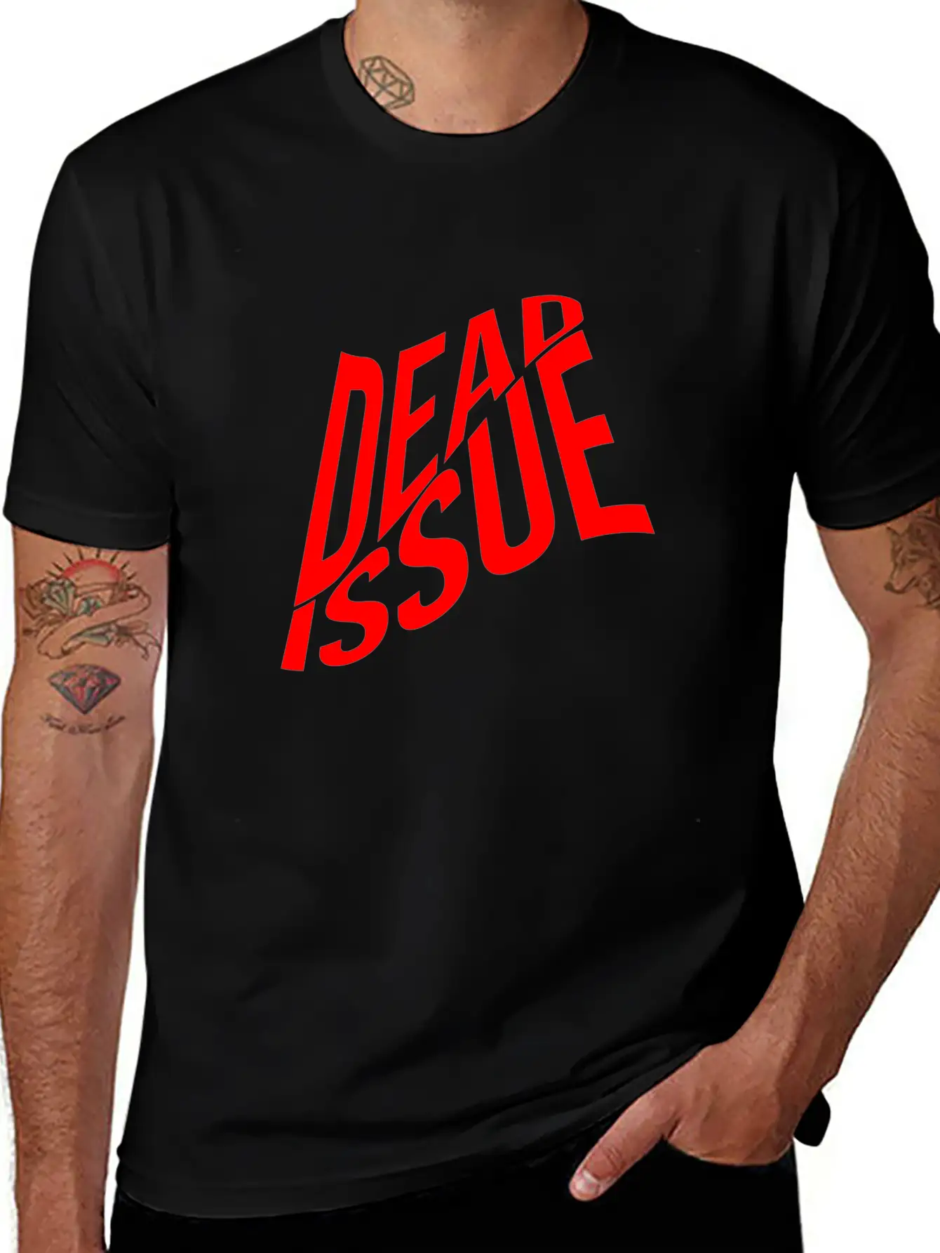 Dead Issue Logo Unisex Casual T-Shirt – Clean Design For Daily Comfort