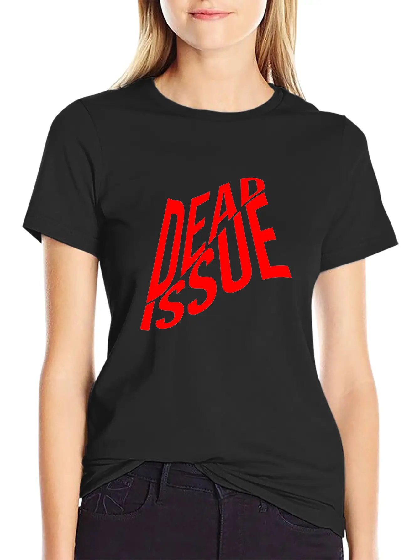 Dead Issue Logo Unisex Casual T-Shirt – Clean Design For Daily Comfort