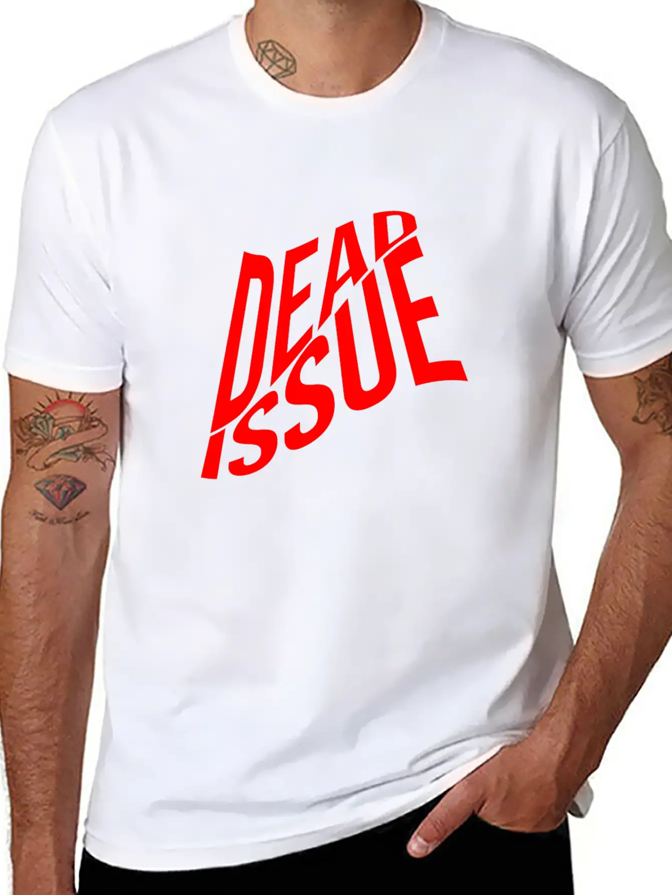 Dead Issue Logo Unisex Casual T-Shirt – Clean Design For Daily Comfort