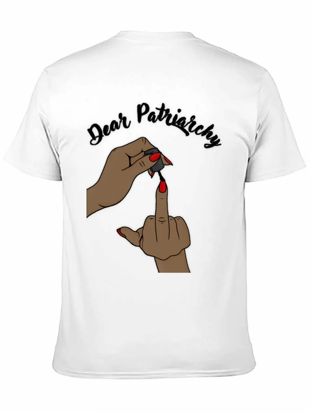 Dear Patriarchy: Unisex Casual T-Shirt – Clean Design For Daily Comfort