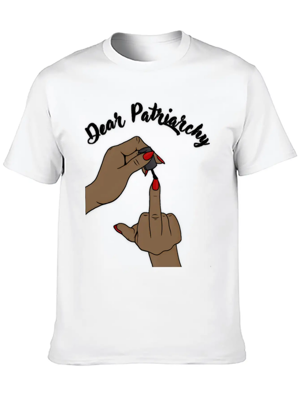 Dear Patriarchy: Unisex Casual T-Shirt – Clean Design For Daily Comfort