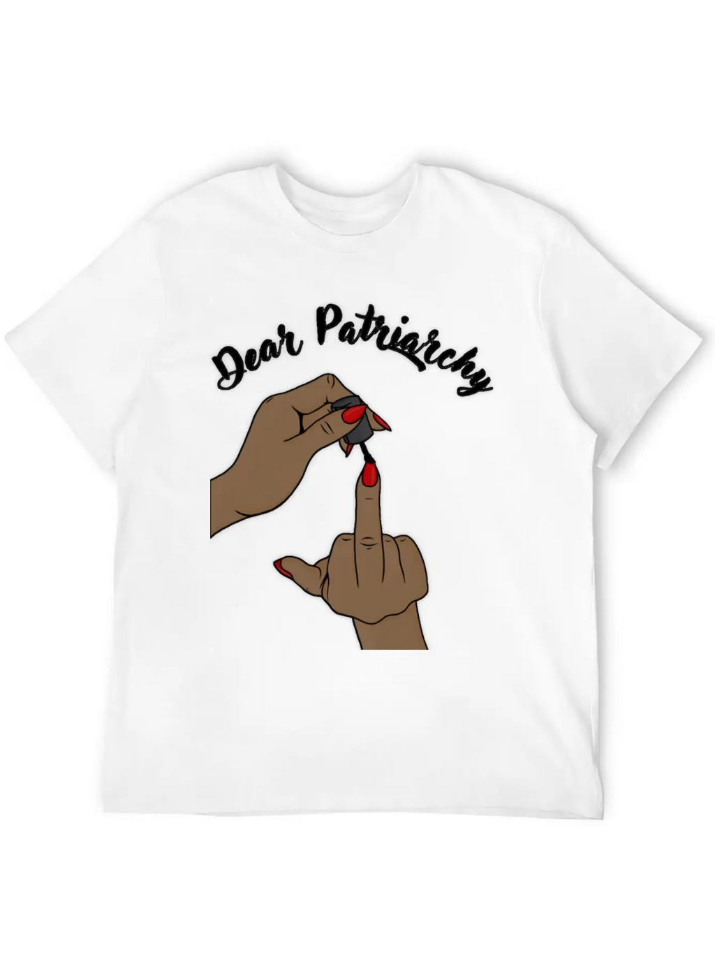 Dear Patriarchy: Unisex Casual T-Shirt – Clean Design For Daily Comfort