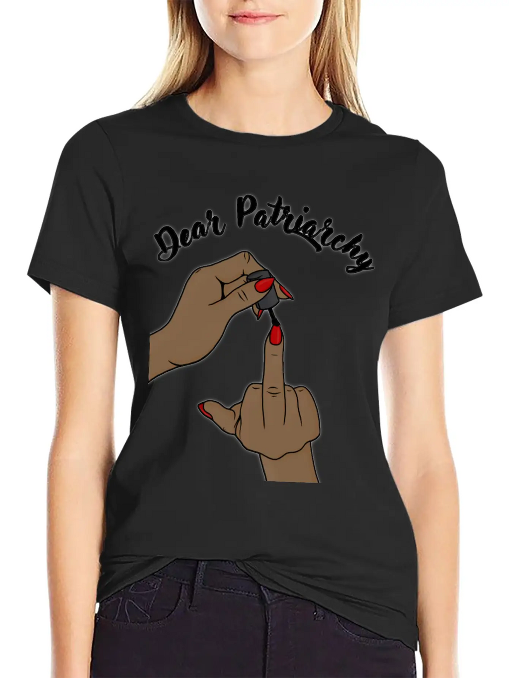 Dear Patriarchy: Unisex Casual T-Shirt – Clean Design For Daily Comfort