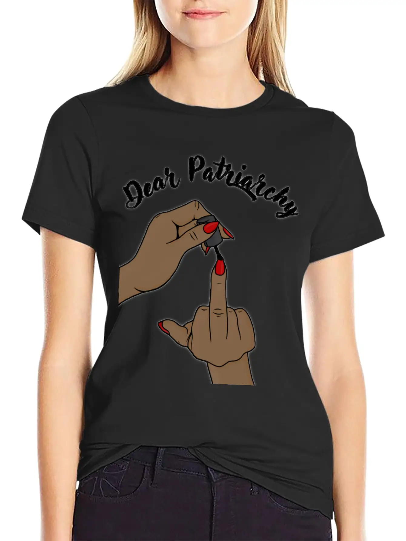 Dear Patriarchy: Unisex Casual T-Shirt – Clean Design For Daily Comfort