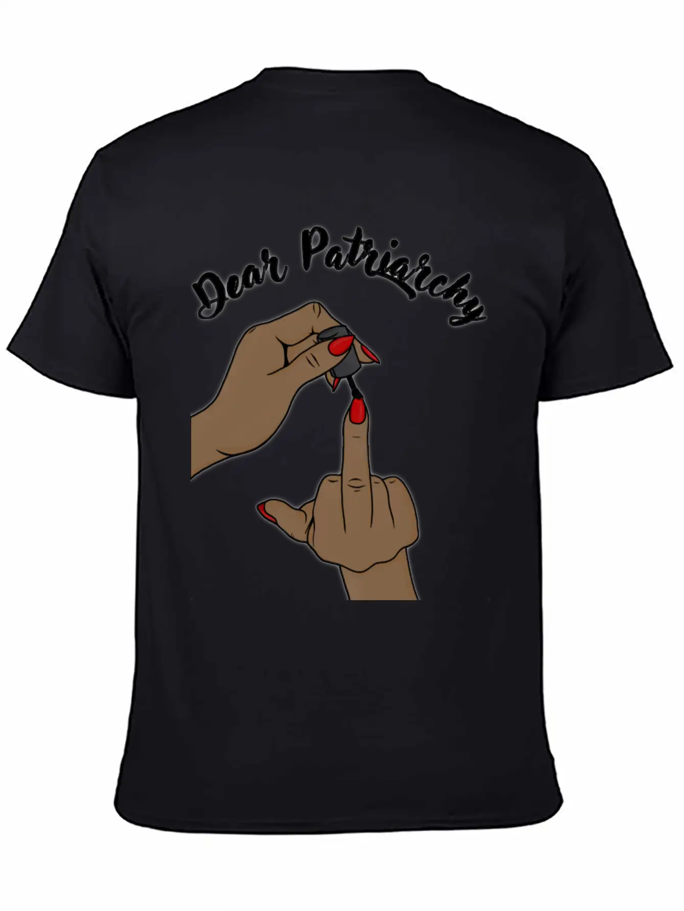 Dear Patriarchy: Unisex Casual T-Shirt – Clean Design For Daily Comfort