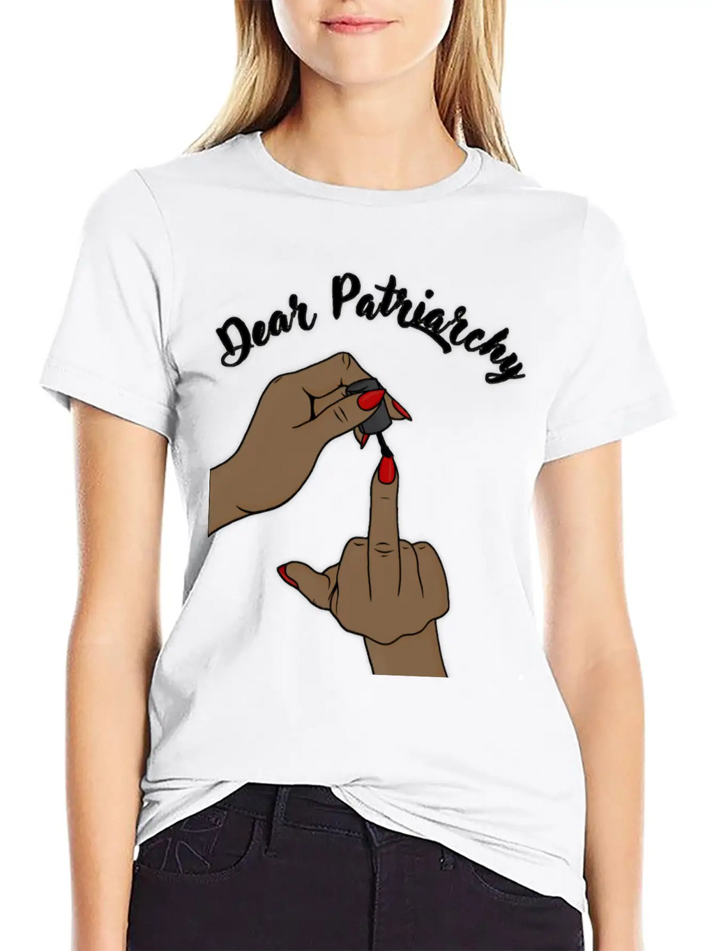 Dear Patriarchy: Unisex Casual T-Shirt – Clean Design For Daily Comfort