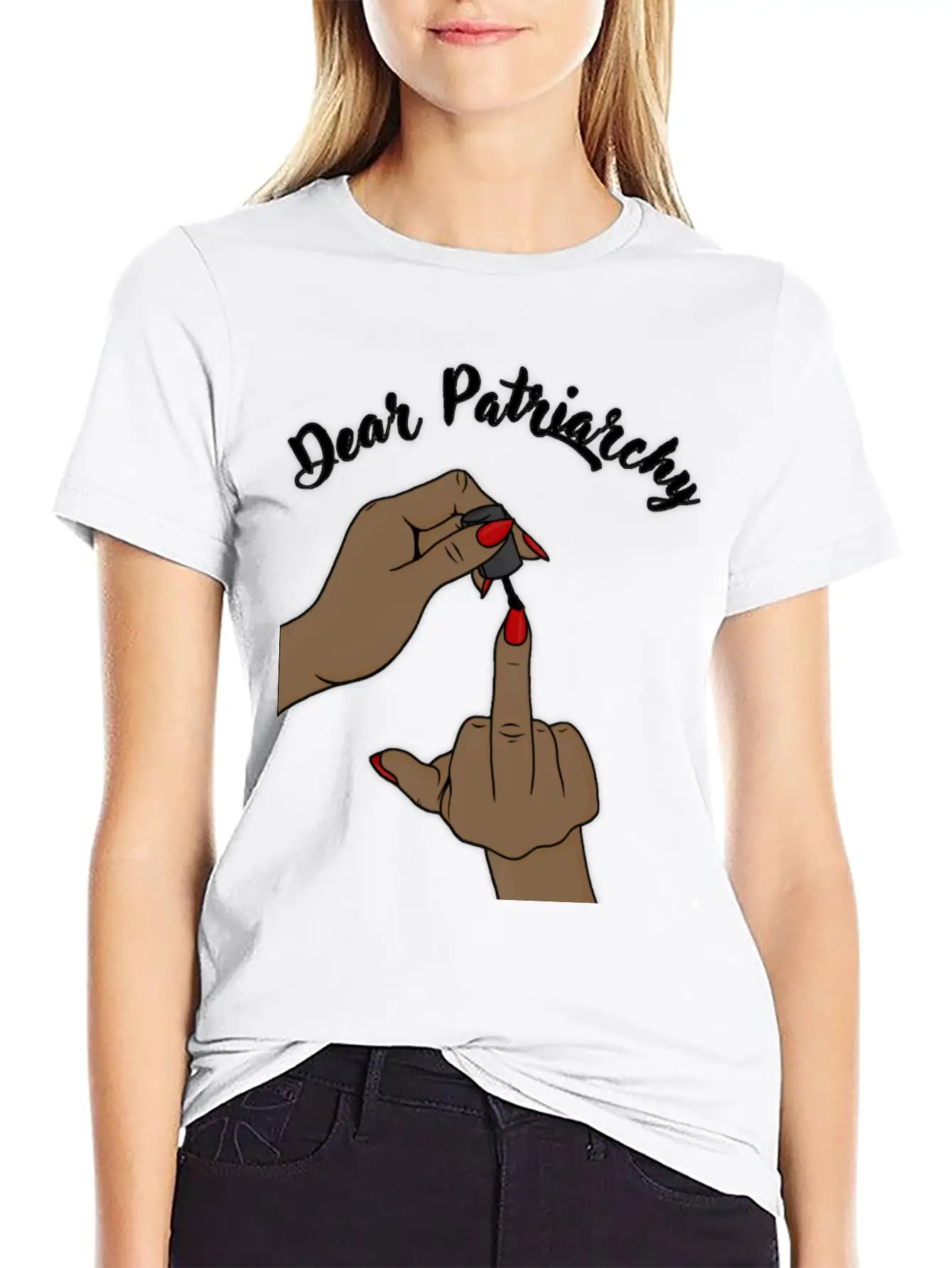 Dear Patriarchy: Unisex Casual T-Shirt – Clean Design For Daily Comfort