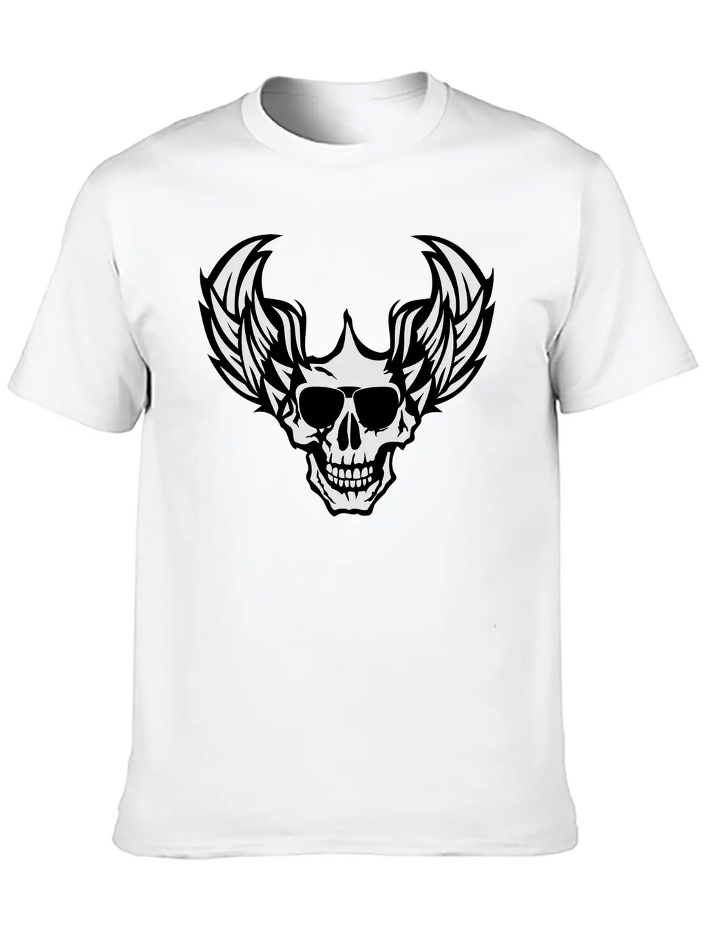 Death Bezel Aile Skull Dead Wings 705 Unisex Casual T-Shirt – Clean Design For Daily Comfort