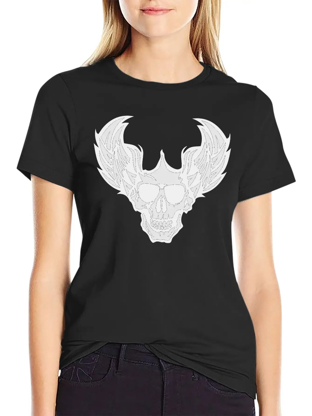 Death Bezel Aile Skull Dead Wings 705 Unisex Casual T-Shirt – Clean Design For Daily Comfort