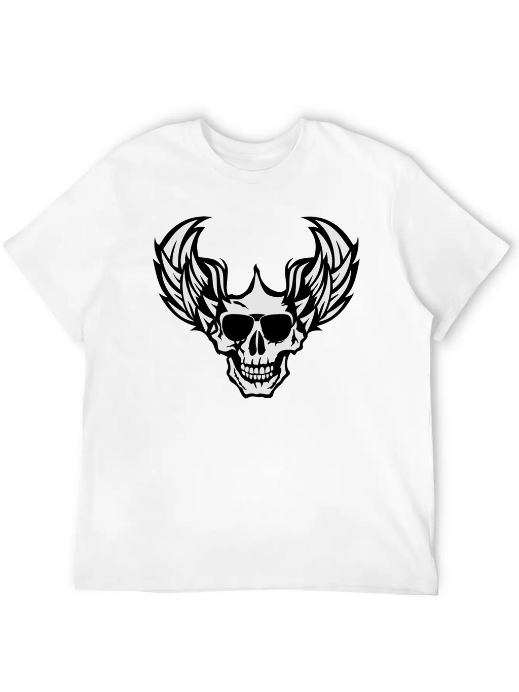 Death Bezel Aile Skull Dead Wings 705 Unisex Casual T-Shirt – Clean Design For Daily Comfort