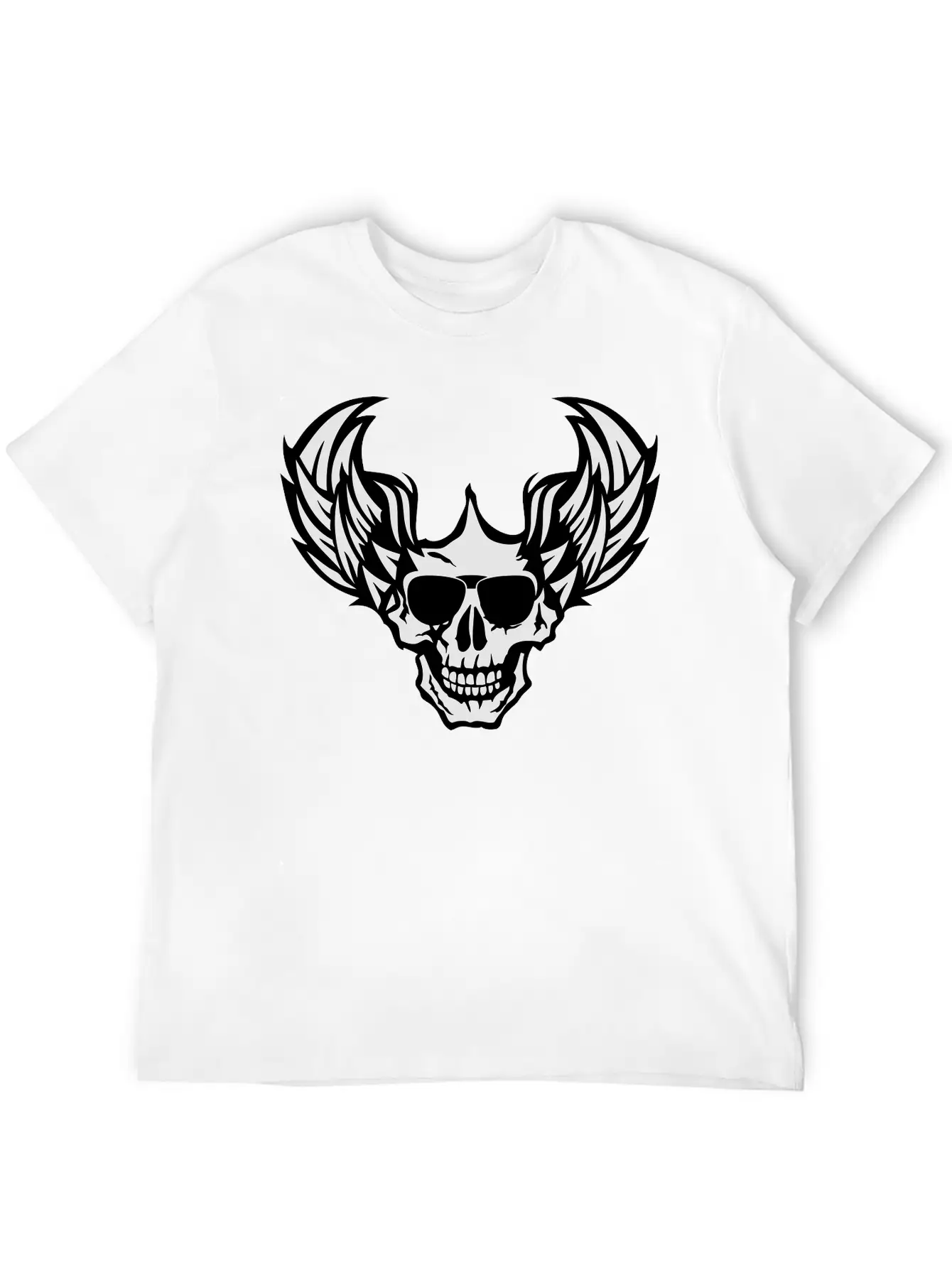 Death Bezel Aile Skull Dead Wings 705 Unisex Casual T-Shirt – Clean Design For Daily Comfort
