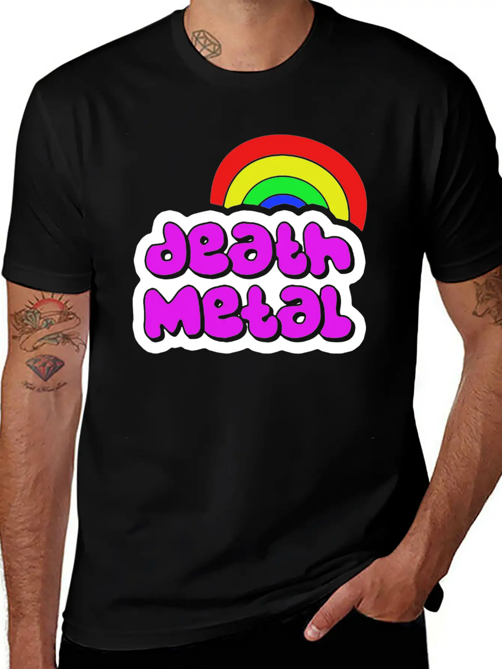 Death Metal Unisex Casual T-Shirt – Clean Design For Daily Comfort