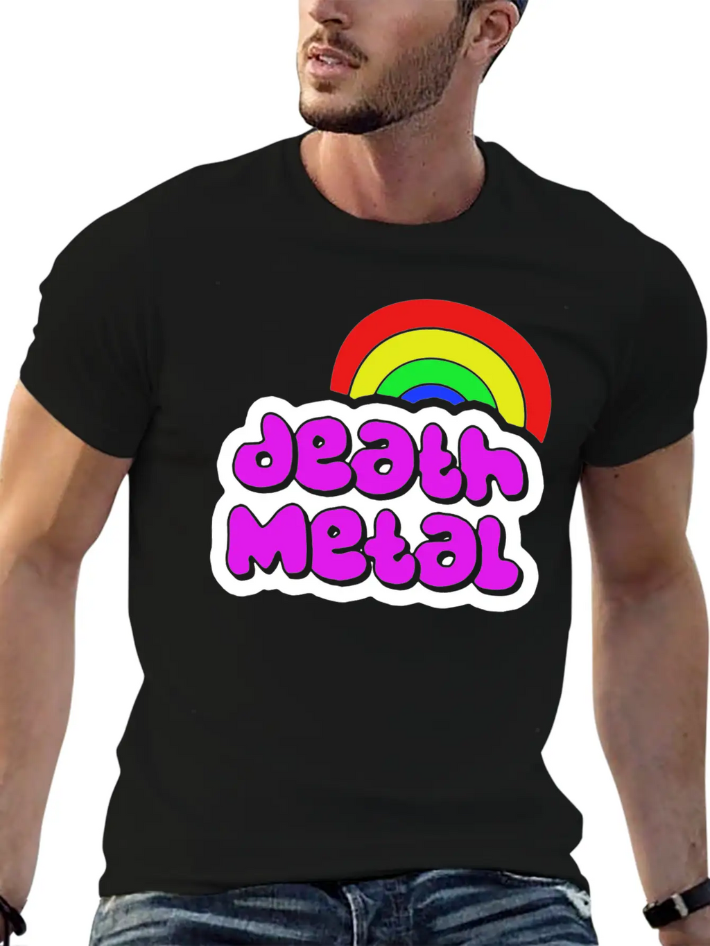 Death Metal Unisex Casual T-Shirt – Clean Design For Daily Comfort
