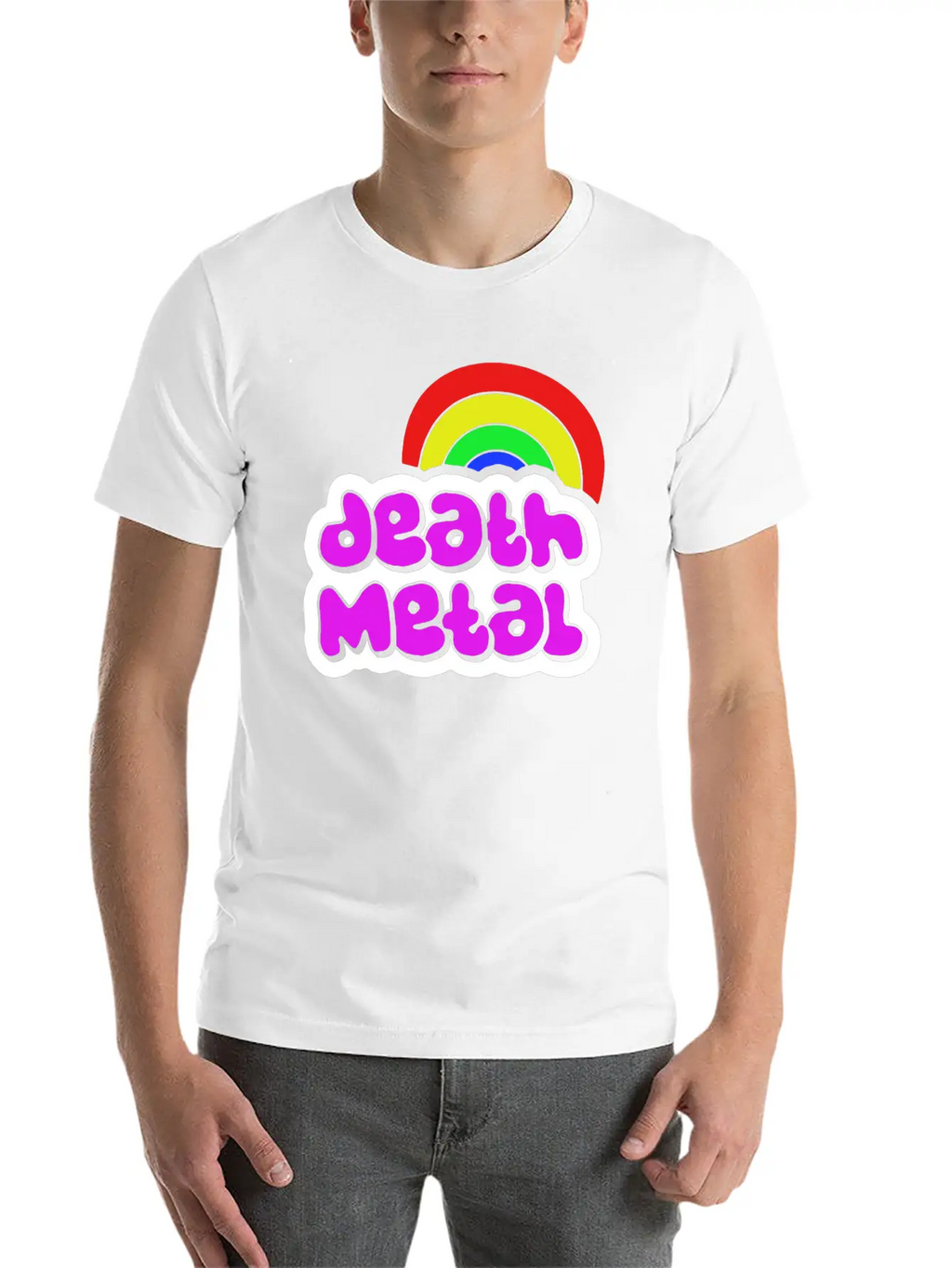 Death Metal Unisex Casual T-Shirt – Clean Design For Daily Comfort