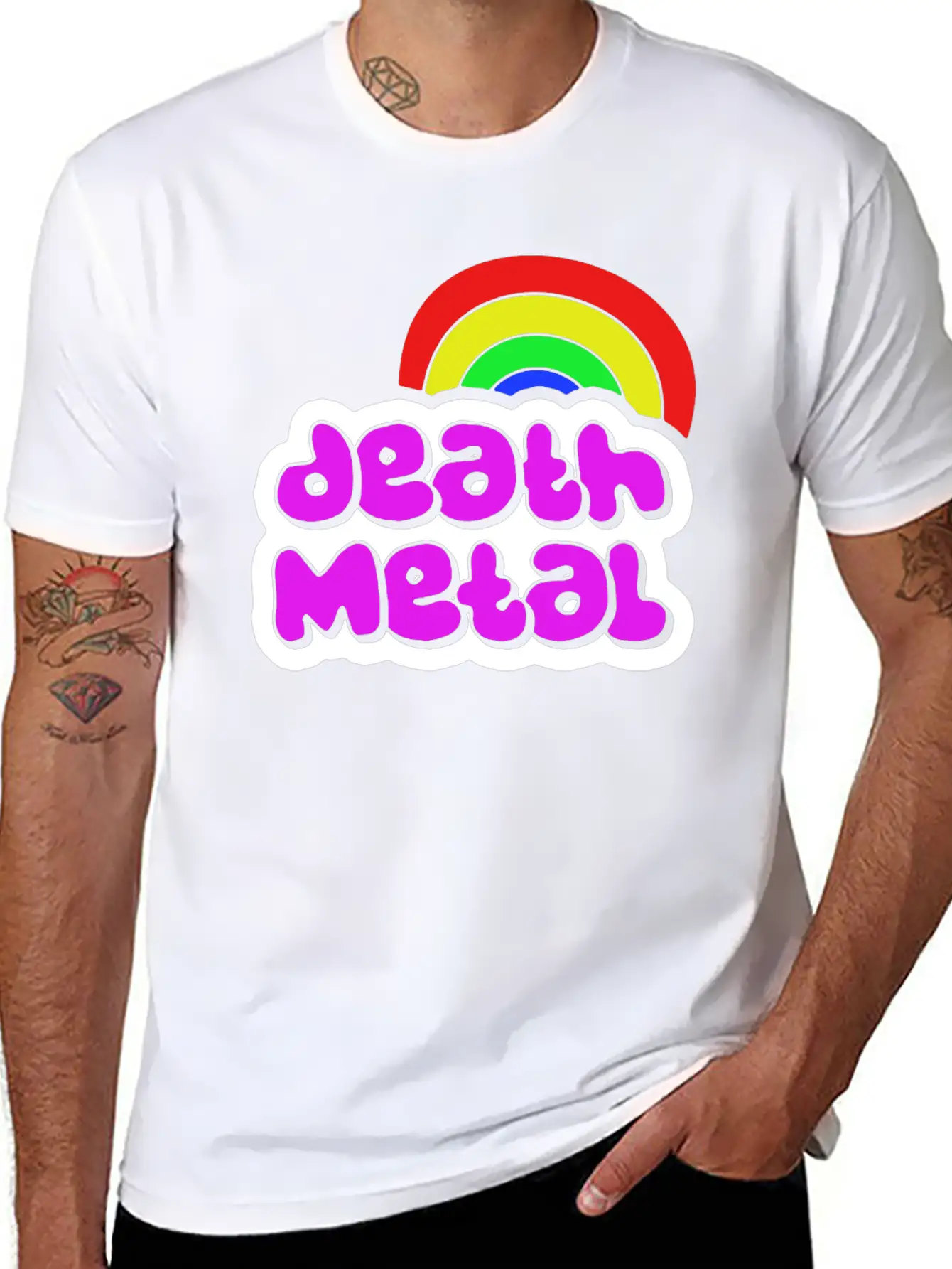 Death Metal Unisex Casual T-Shirt – Clean Design For Daily Comfort