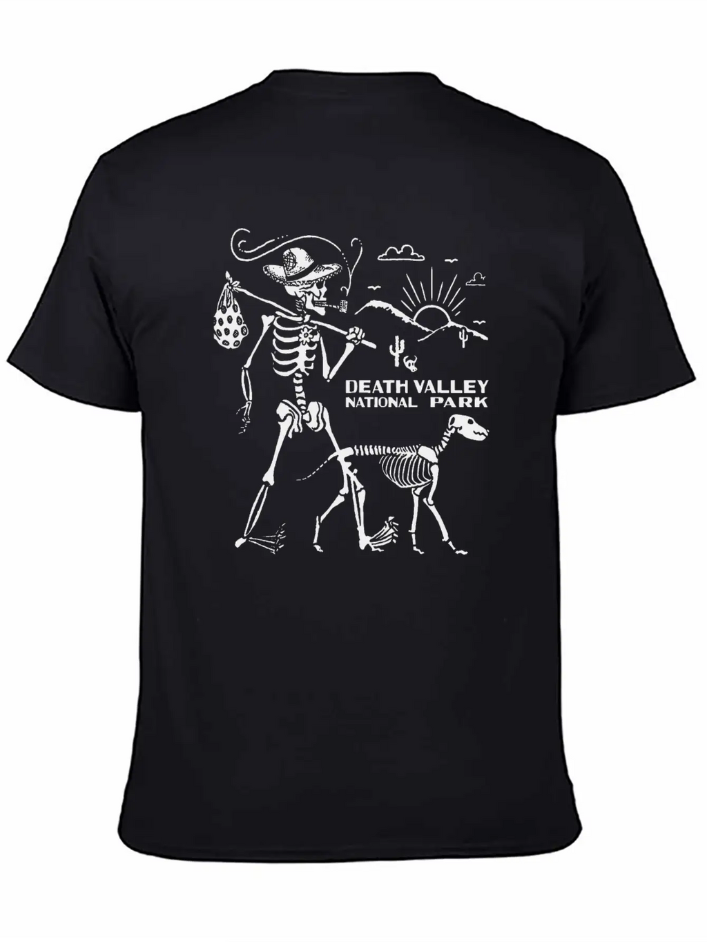 Death Valley Nation Park Essential Cotton Tee For Daily Outfits – Unisex Style