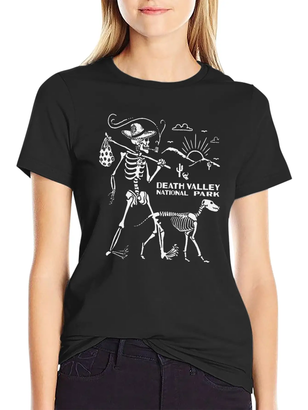 Death Valley Nation Park Essential Cotton Tee For Daily Outfits – Unisex Style