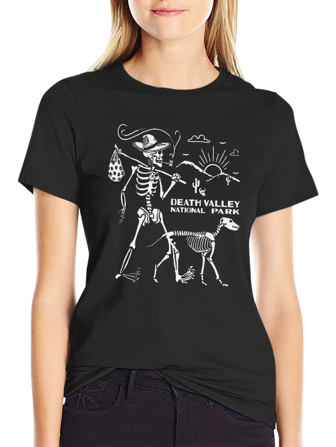 Death Valley Nation Park Essential Cotton Tee For Daily Outfits – Unisex Style