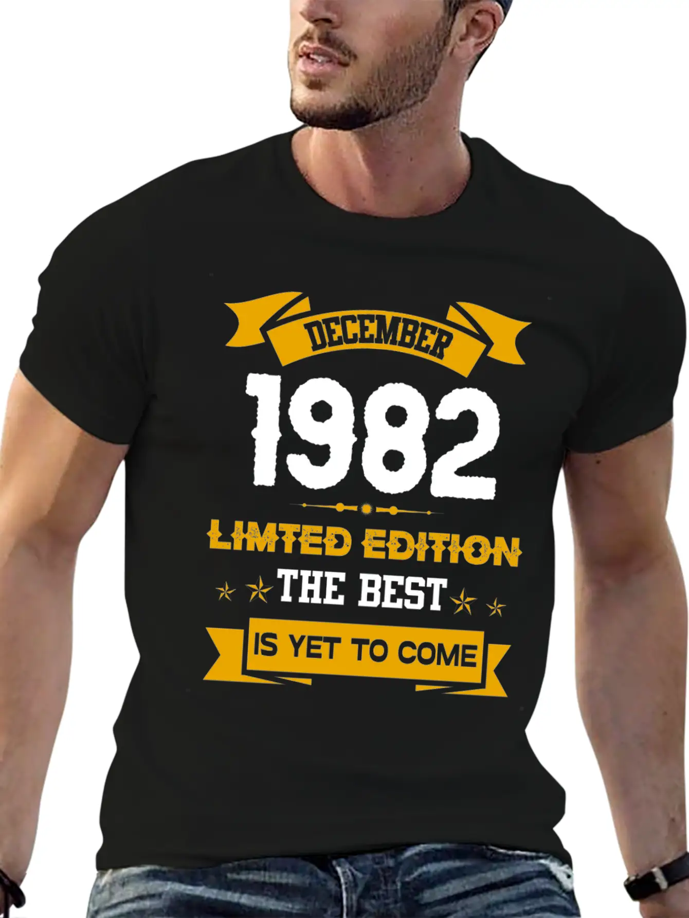 December 1982 Birthday Surprise Casual Graphic T-Shirt – Simple And Comfortable Daily Wear