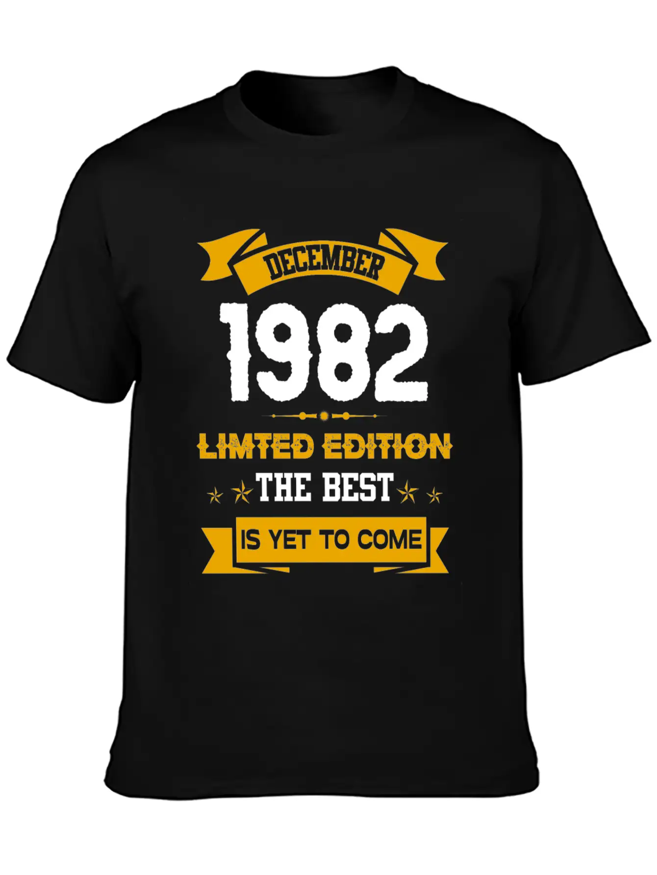 December 1982 Birthday Surprise Casual Graphic T-Shirt – Simple And Comfortable Daily Wear