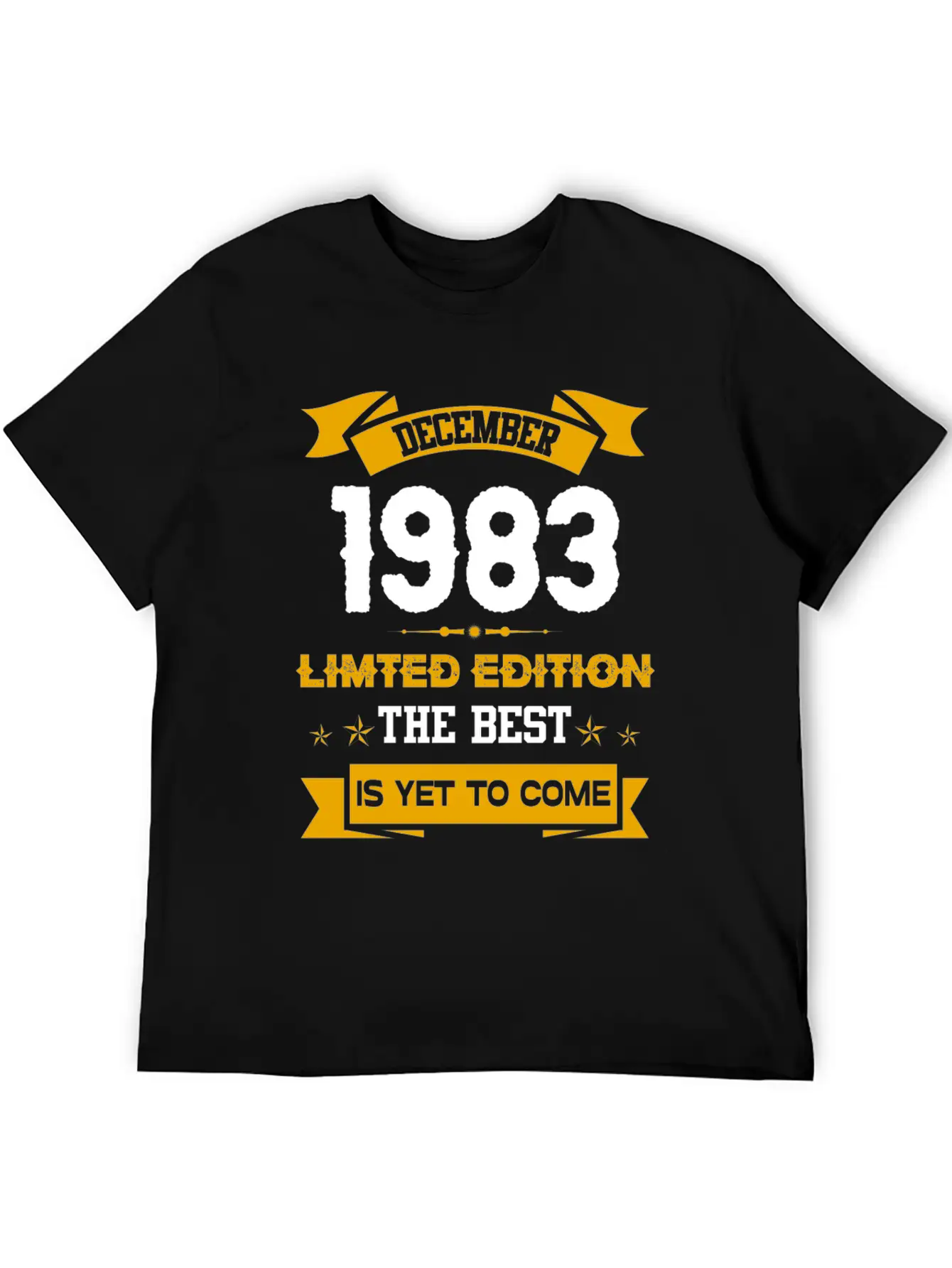 December 1983 Birthday Surprise Casual Graphic T-Shirt – Simple And Comfortable Daily Wear