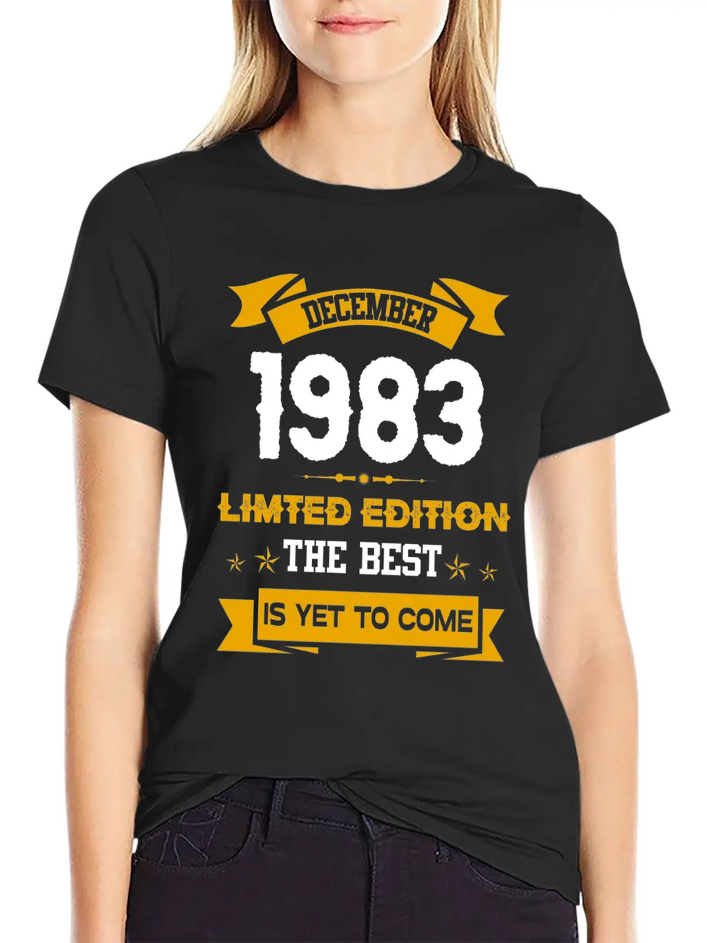 December 1983 Birthday Surprise Casual Graphic T-Shirt – Simple And Comfortable Daily Wear