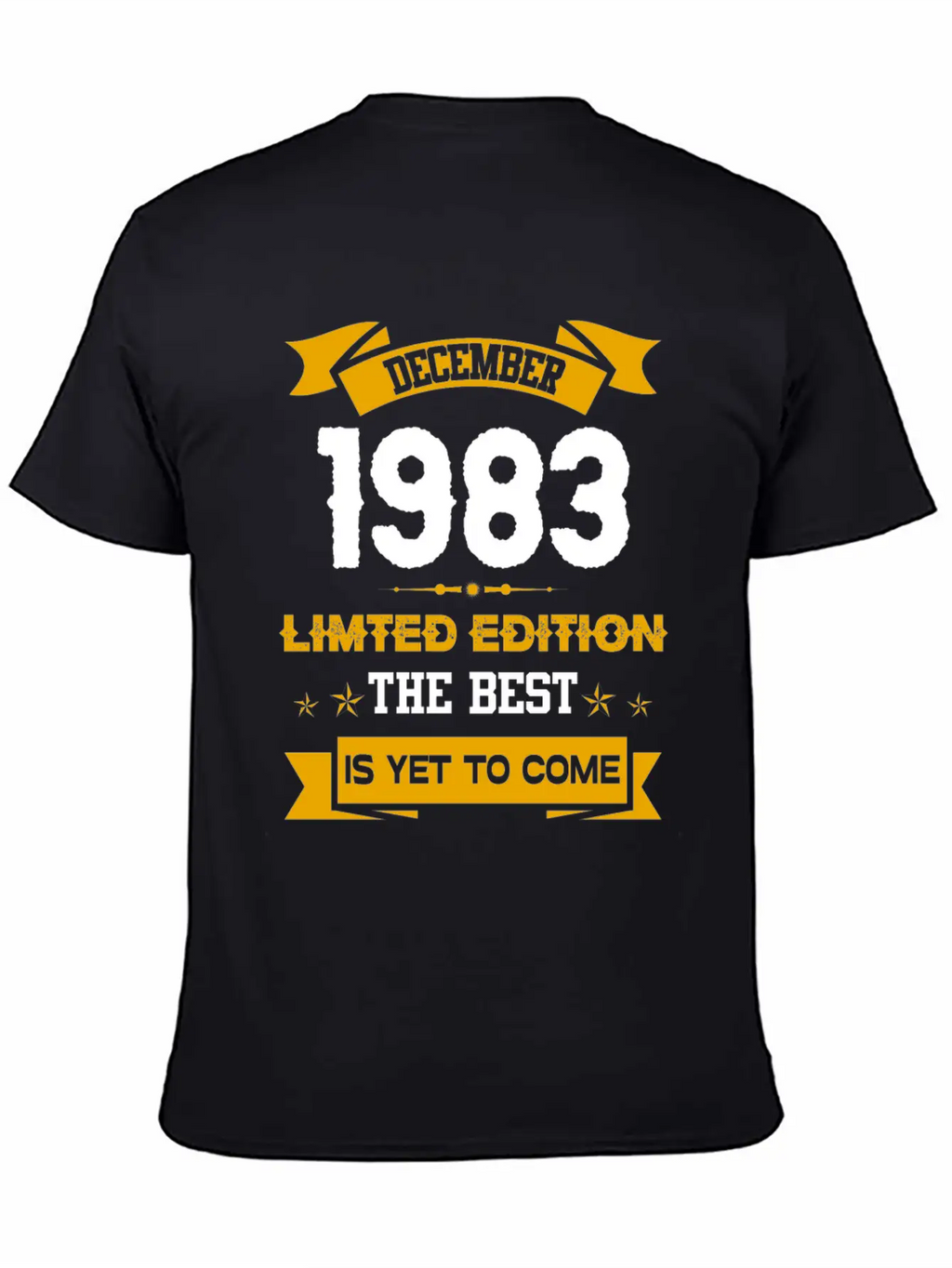 December 1983 Birthday Surprise Casual Graphic T-Shirt – Simple And Comfortable Daily Wear