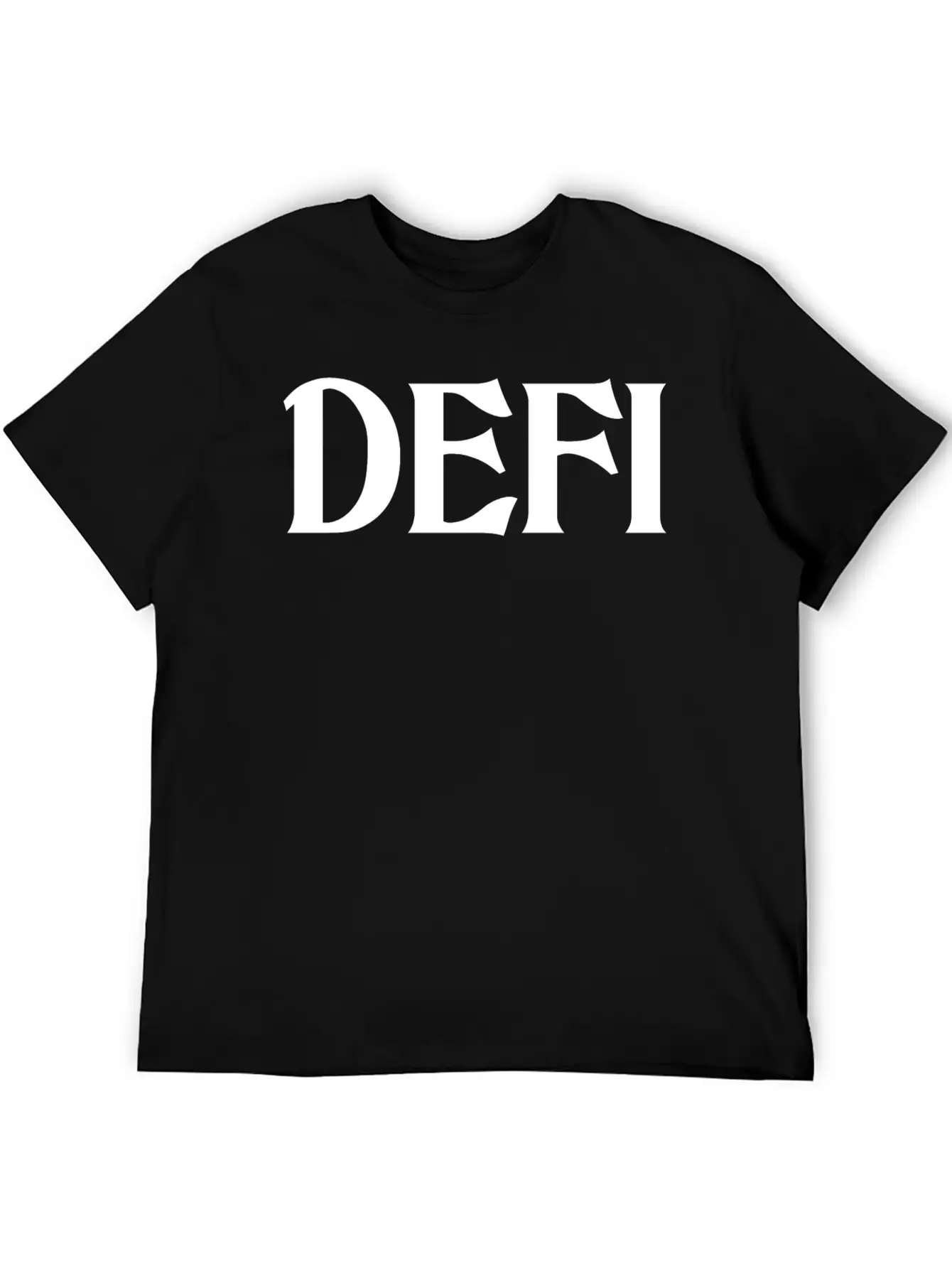 Decentralized Finance Defi - Non Fungible Token Breathable Soft Cotton T-Shirt – Timeless Casual Look