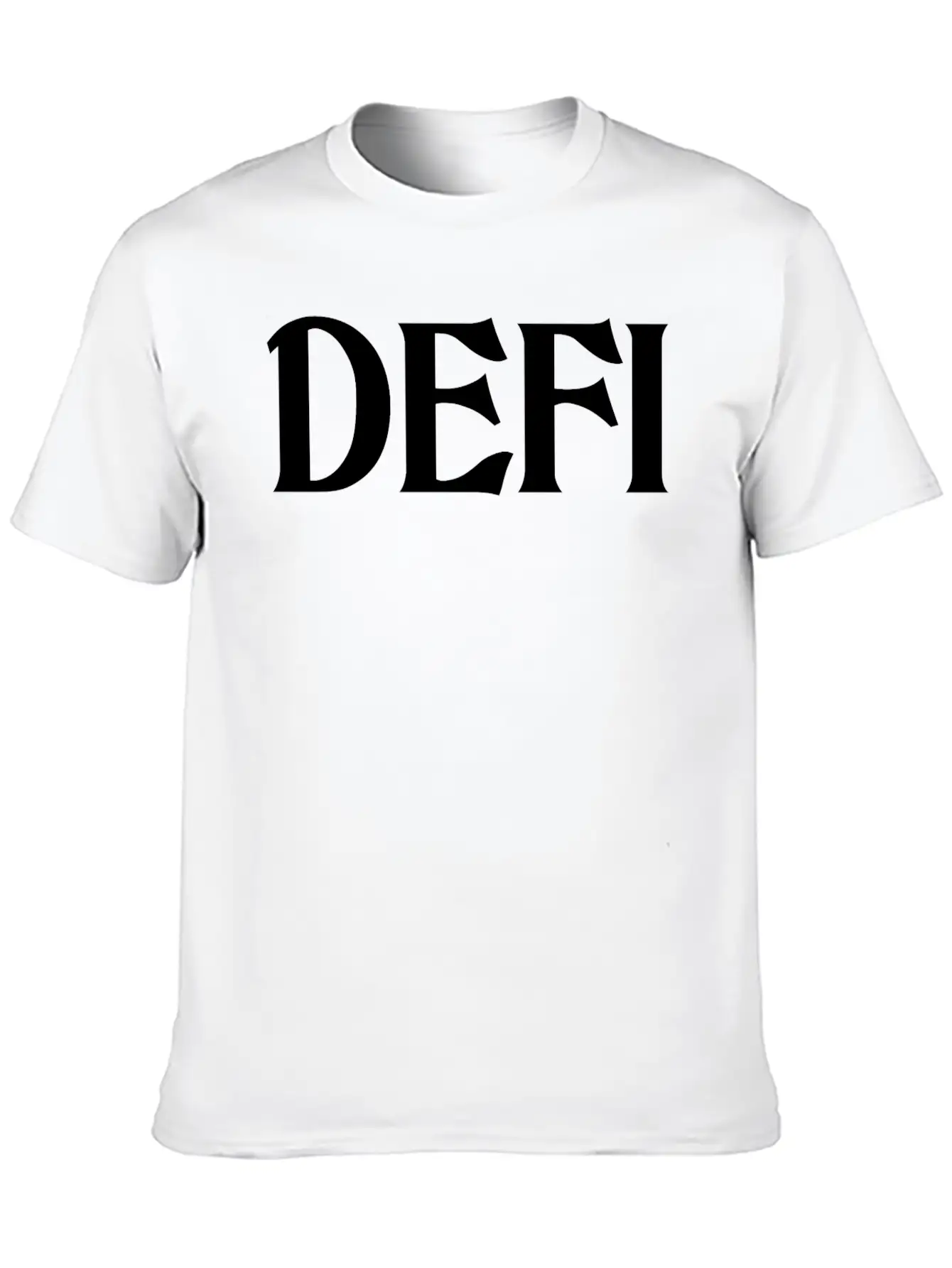 Decentralized Finance Defi - Non Fungible Token Breathable Soft Cotton T-Shirt – Timeless Casual Look