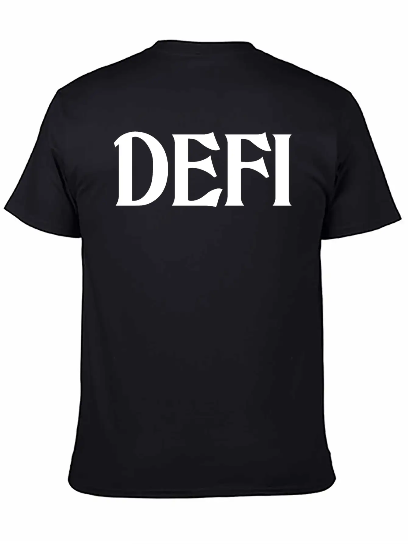 Decentralized Finance Defi - Non Fungible Token Breathable Soft Cotton T-Shirt – Timeless Casual Look