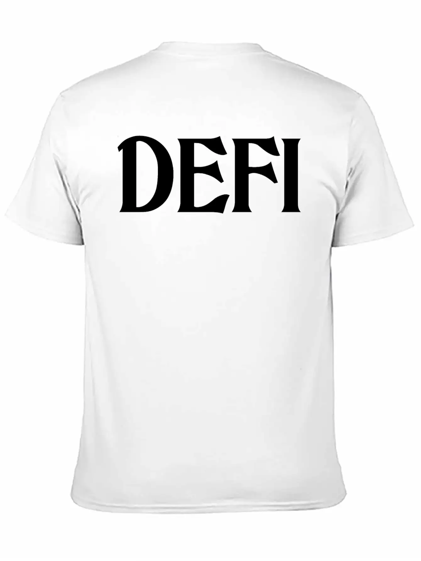 Decentralized Finance Defi - Non Fungible Token Breathable Soft Cotton T-Shirt – Timeless Casual Look