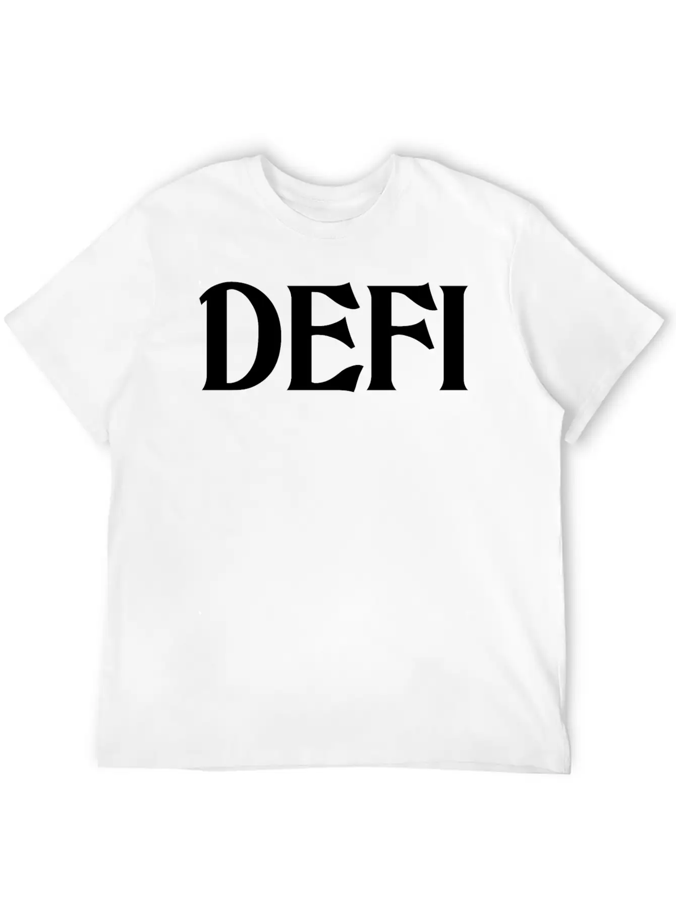 Decentralized Finance Defi - Non Fungible Token Breathable Soft Cotton T-Shirt – Timeless Casual Look
