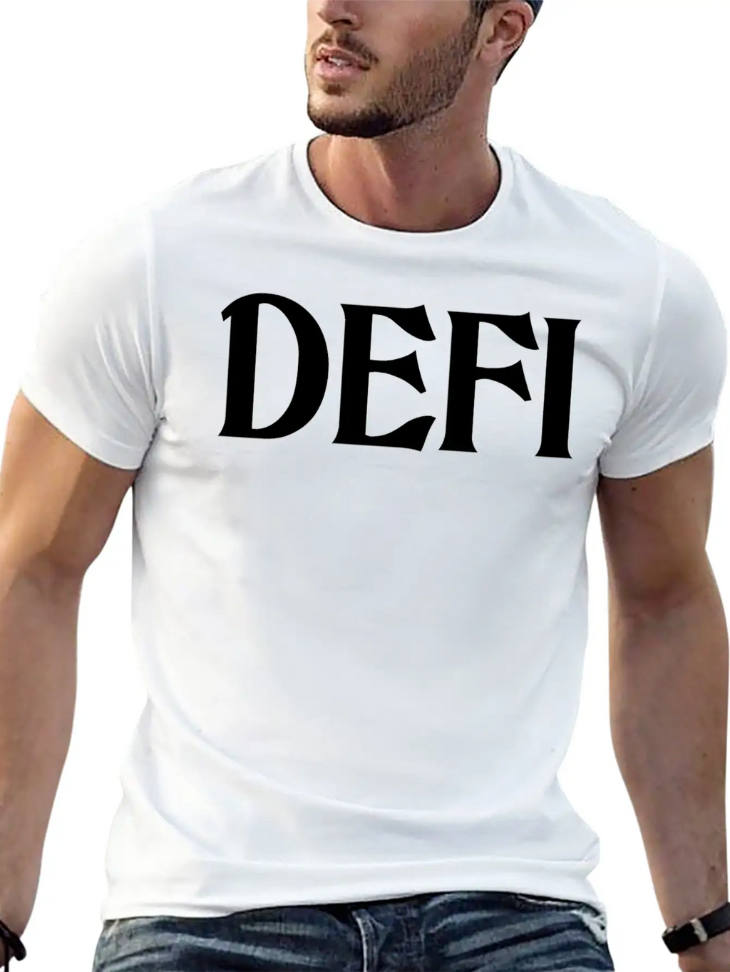 Decentralized Finance Defi - Non Fungible Token Breathable Soft Cotton T-Shirt – Timeless Casual Look