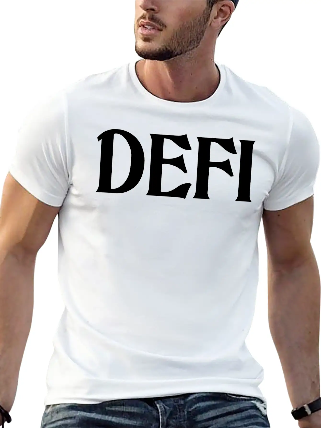 Decentralized Finance Defi - Non Fungible Token Breathable Soft Cotton T-Shirt – Timeless Casual Look