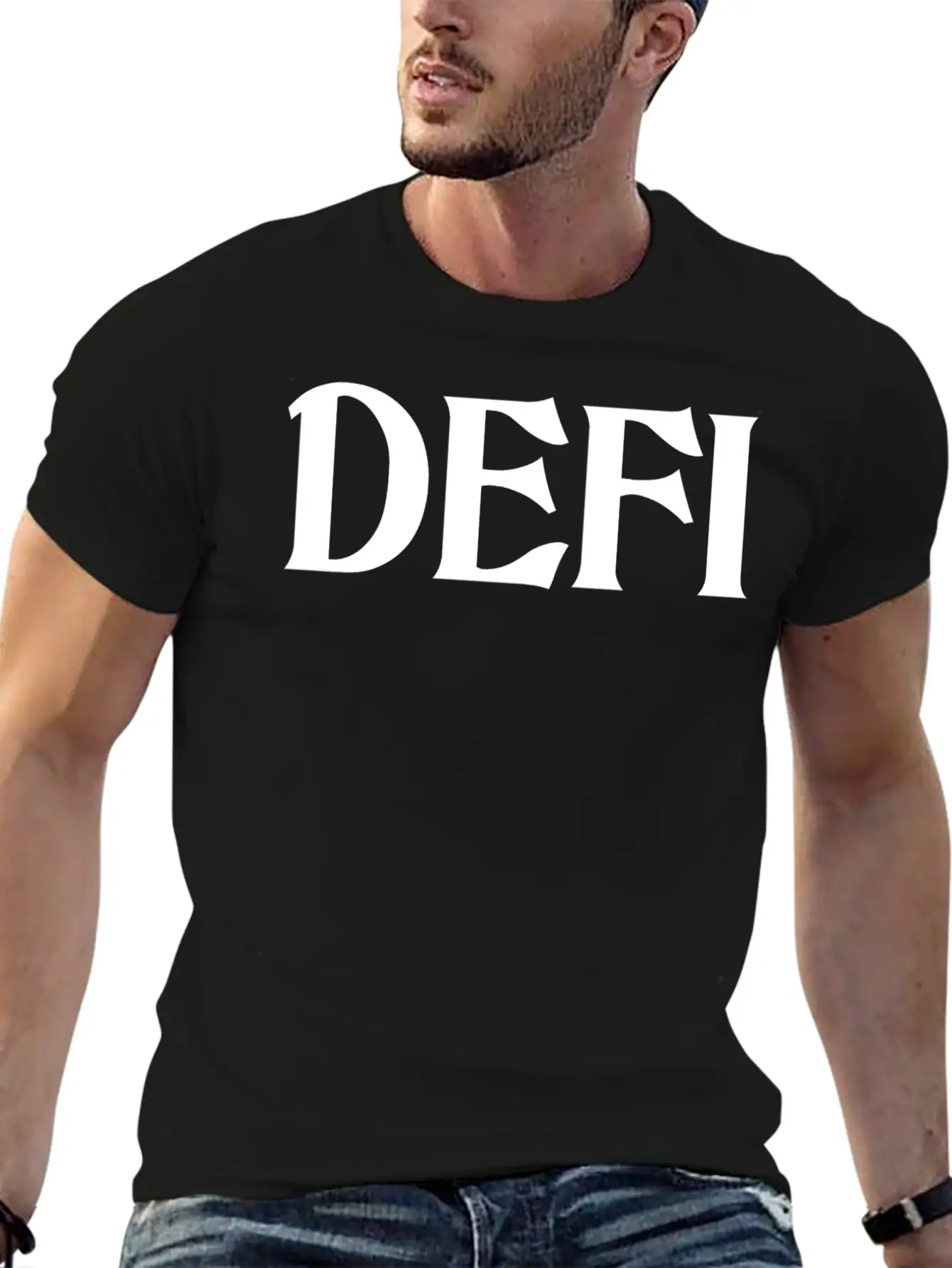 Decentralized Finance Defi - Non Fungible Token Breathable Soft Cotton T-Shirt – Timeless Casual Look