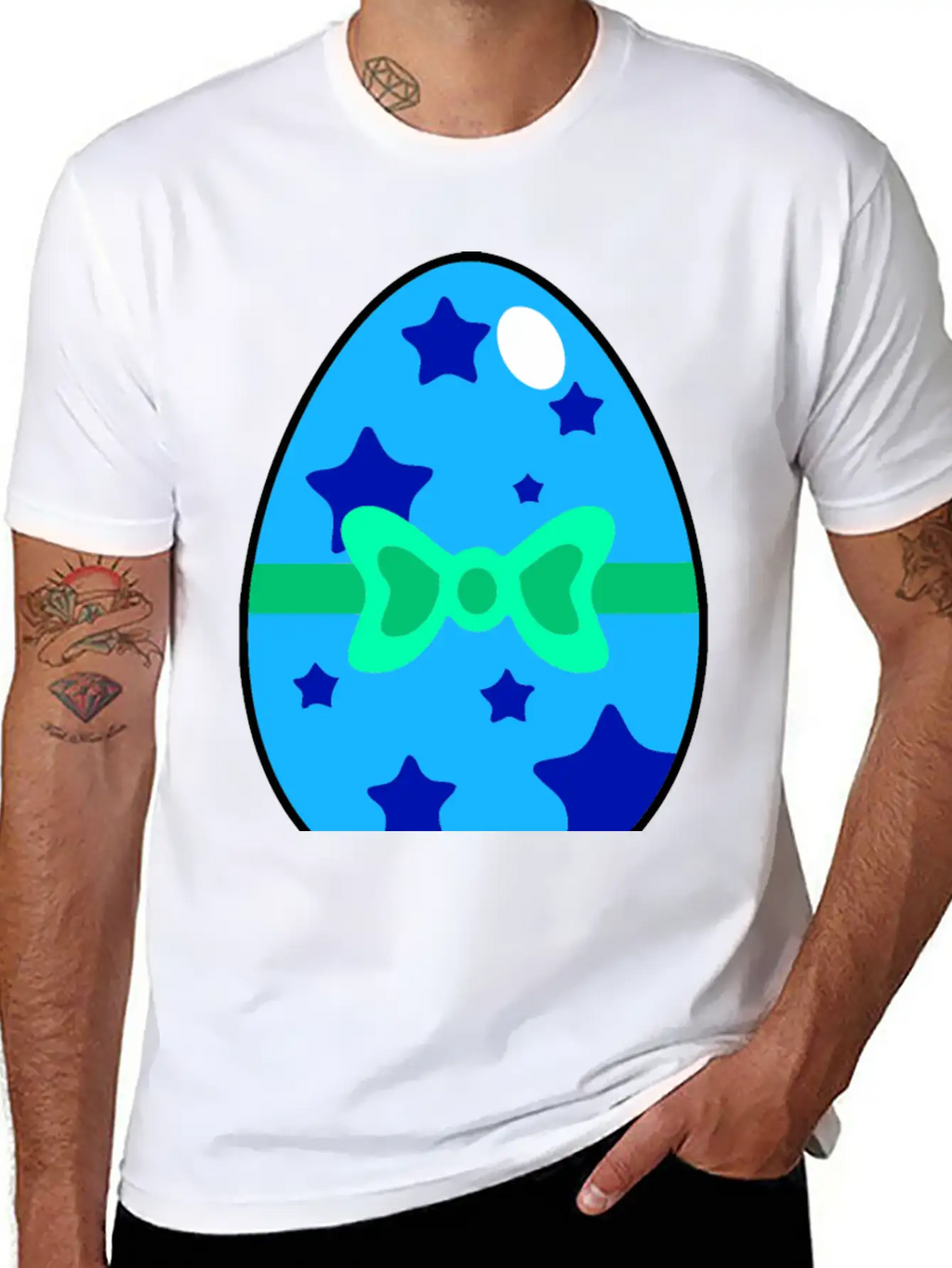 Decorated Egg 5 Unisex Casual T-Shirt – Clean Design For Daily Comfort