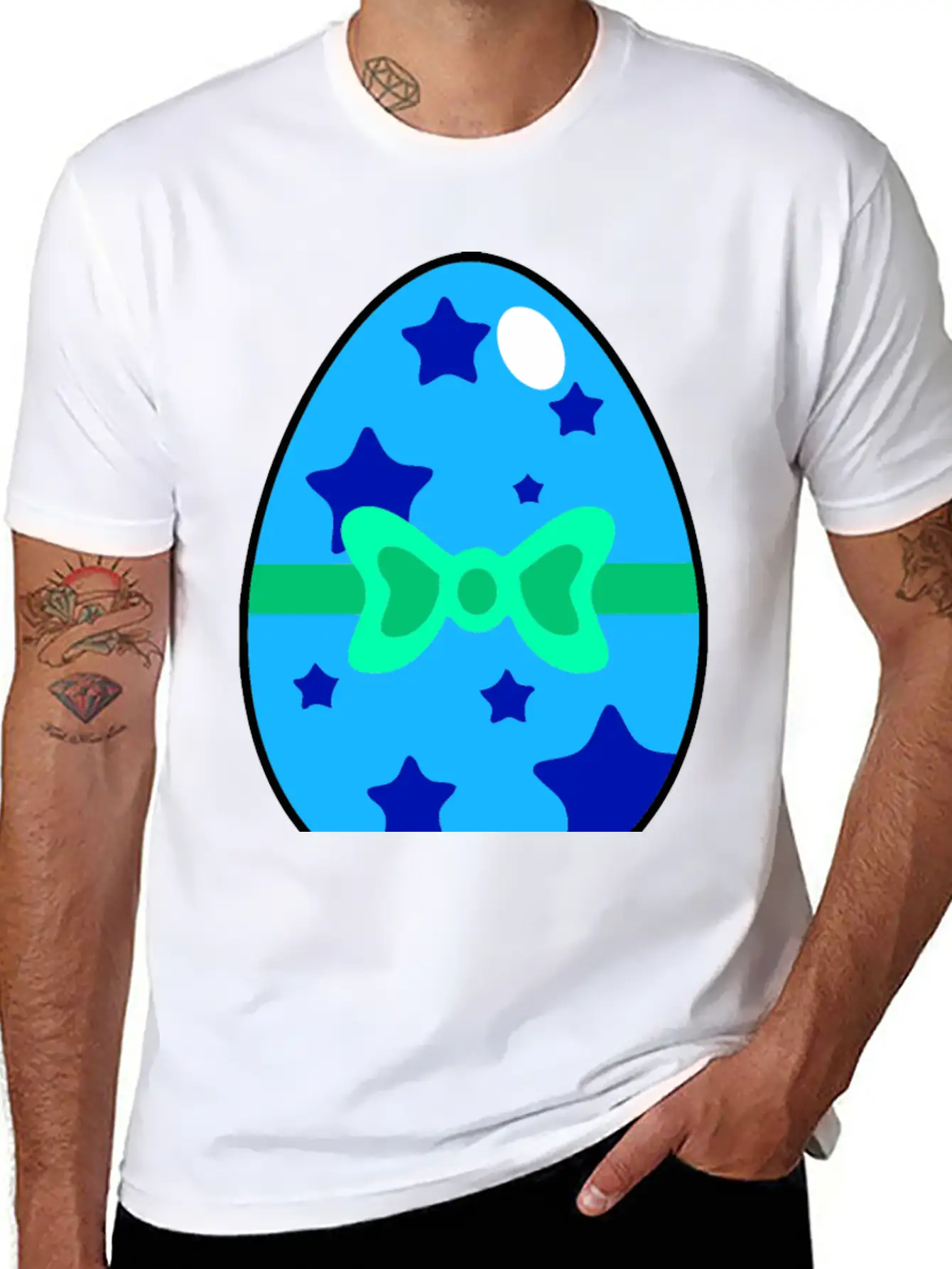 Decorated Egg 5 Unisex Casual T-Shirt – Clean Design For Daily Comfort
