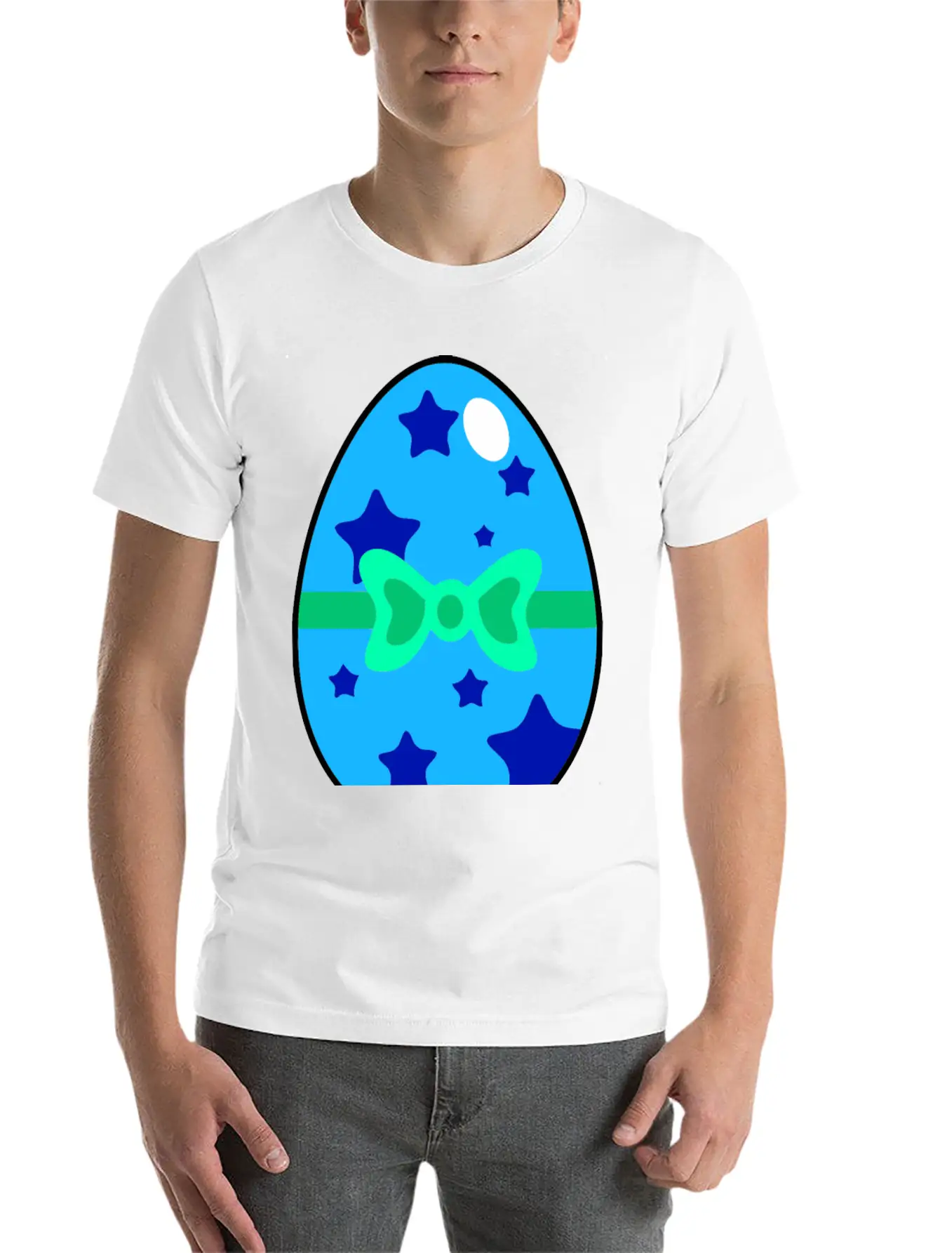 Decorated Egg 5 Unisex Casual T-Shirt – Clean Design For Daily Comfort