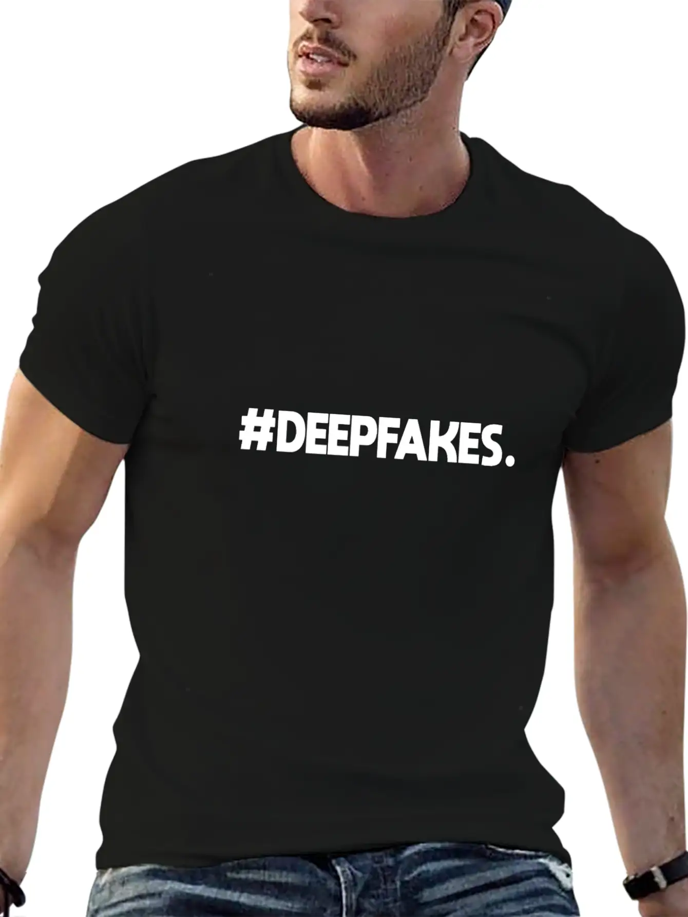 Deep Fakes Shirt Unisex Casual T-Shirt – Clean Design For Daily Comfort