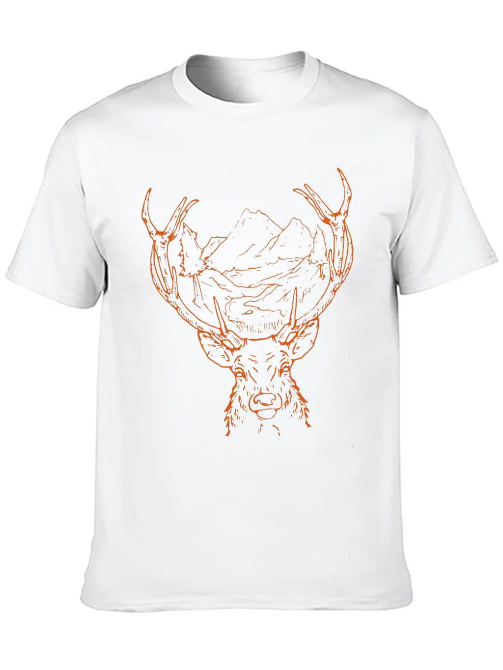 DEER Unisex Casual T-Shirt – Clean Design For Daily Comfort