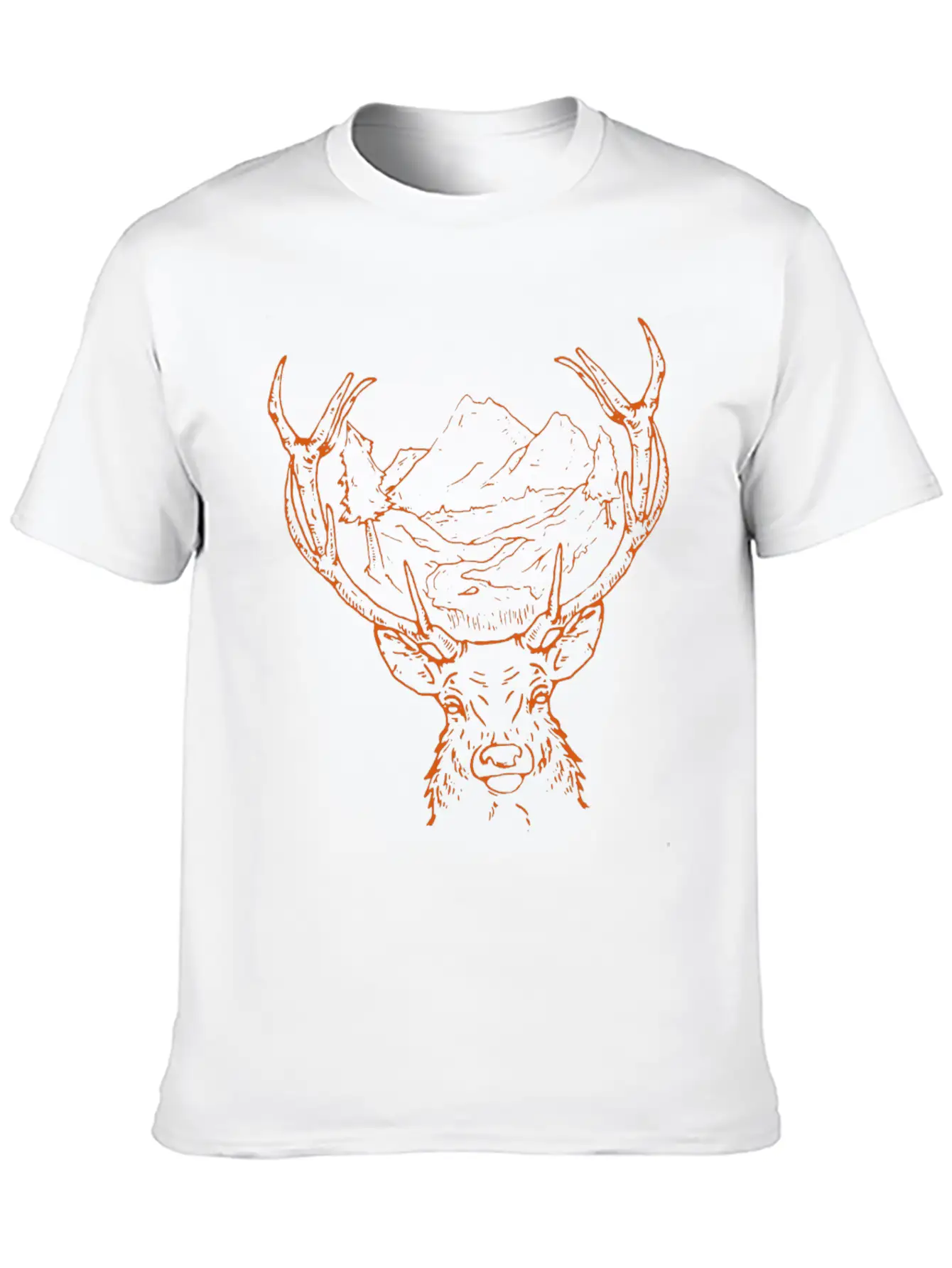 DEER Unisex Casual T-Shirt – Clean Design For Daily Comfort
