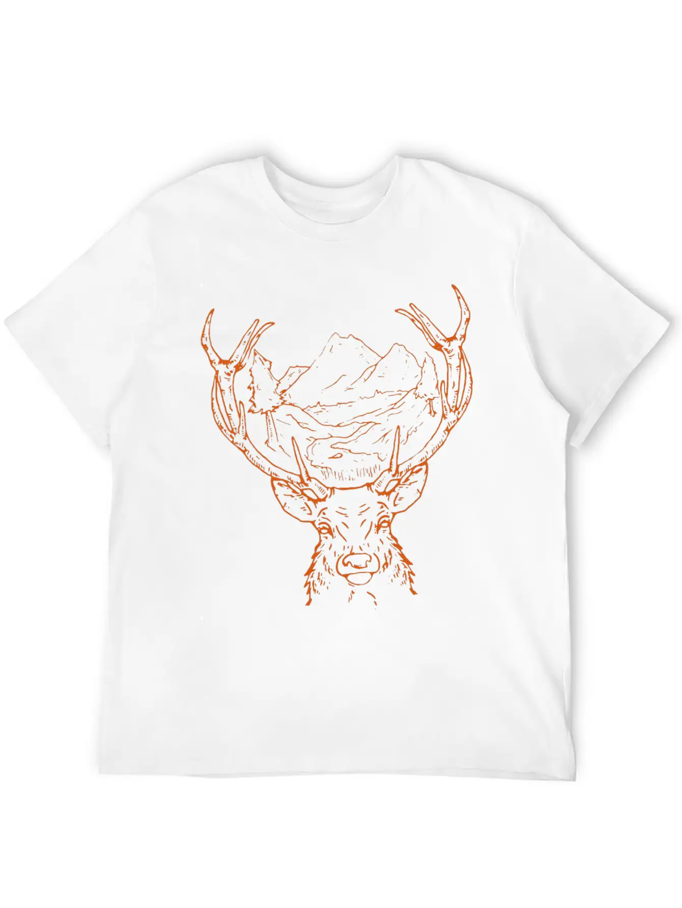 DEER Unisex Casual T-Shirt – Clean Design For Daily Comfort