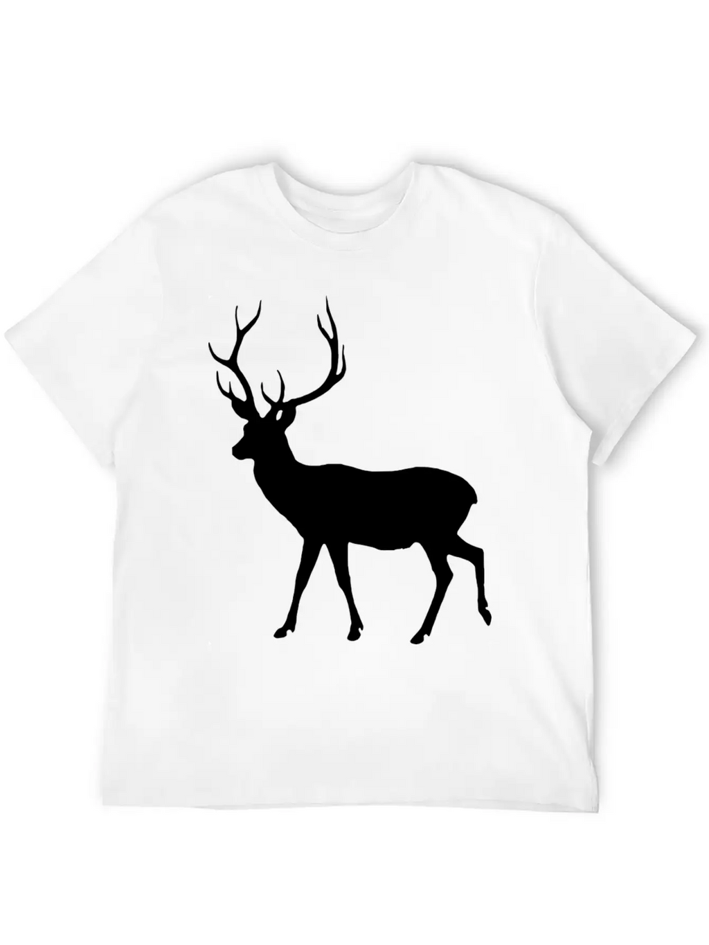 Deer Unisex Short Sleeve Soft Cotton T-Shirt – Casual Everyday Wear