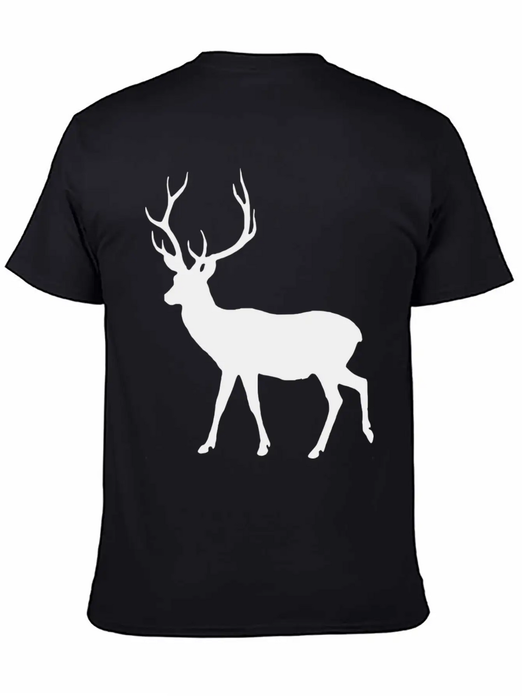 Deer Unisex Short Sleeve Soft Cotton T-Shirt – Casual Everyday Wear