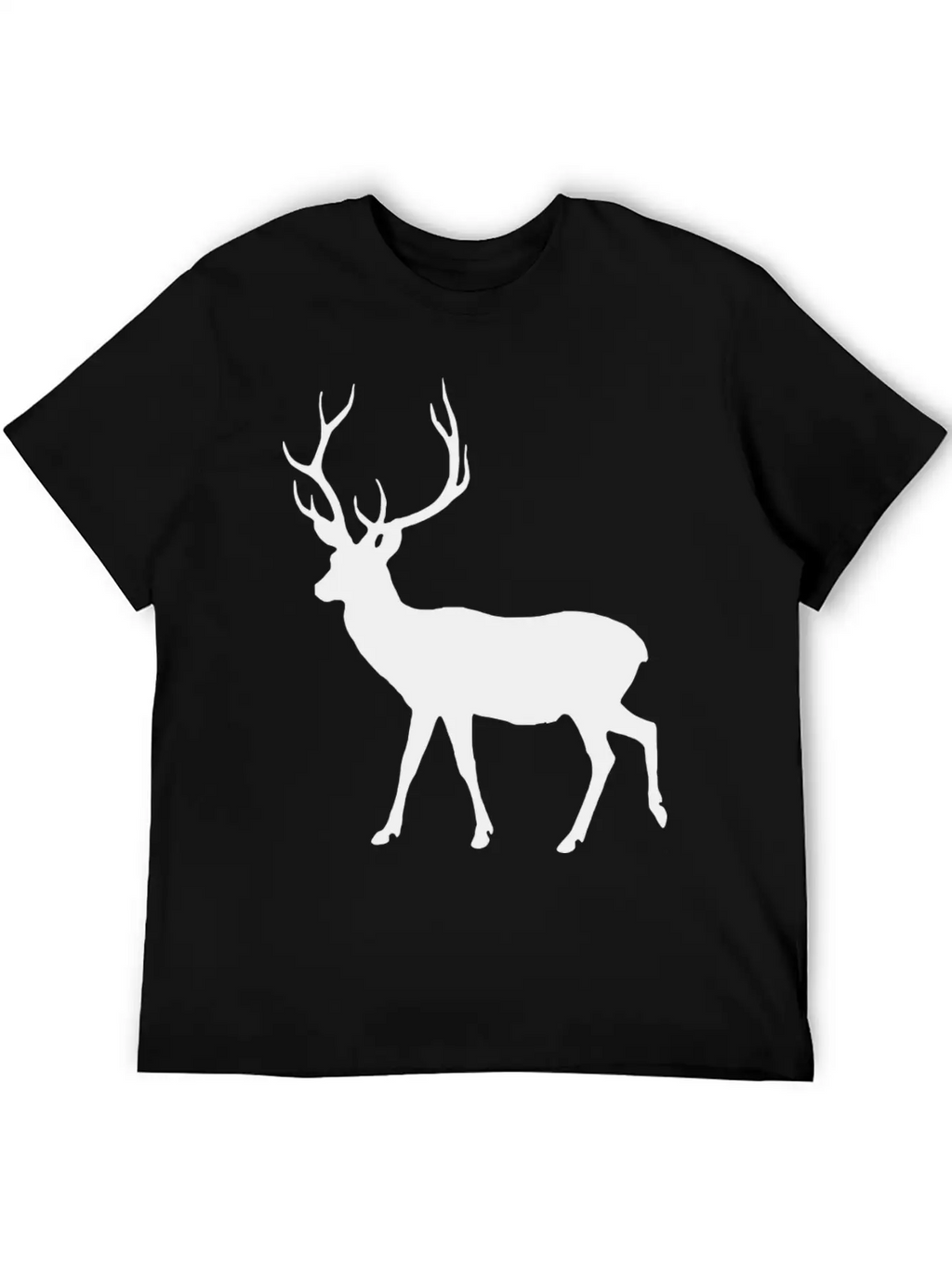 Deer Unisex Short Sleeve Soft Cotton T-Shirt – Casual Everyday Wear