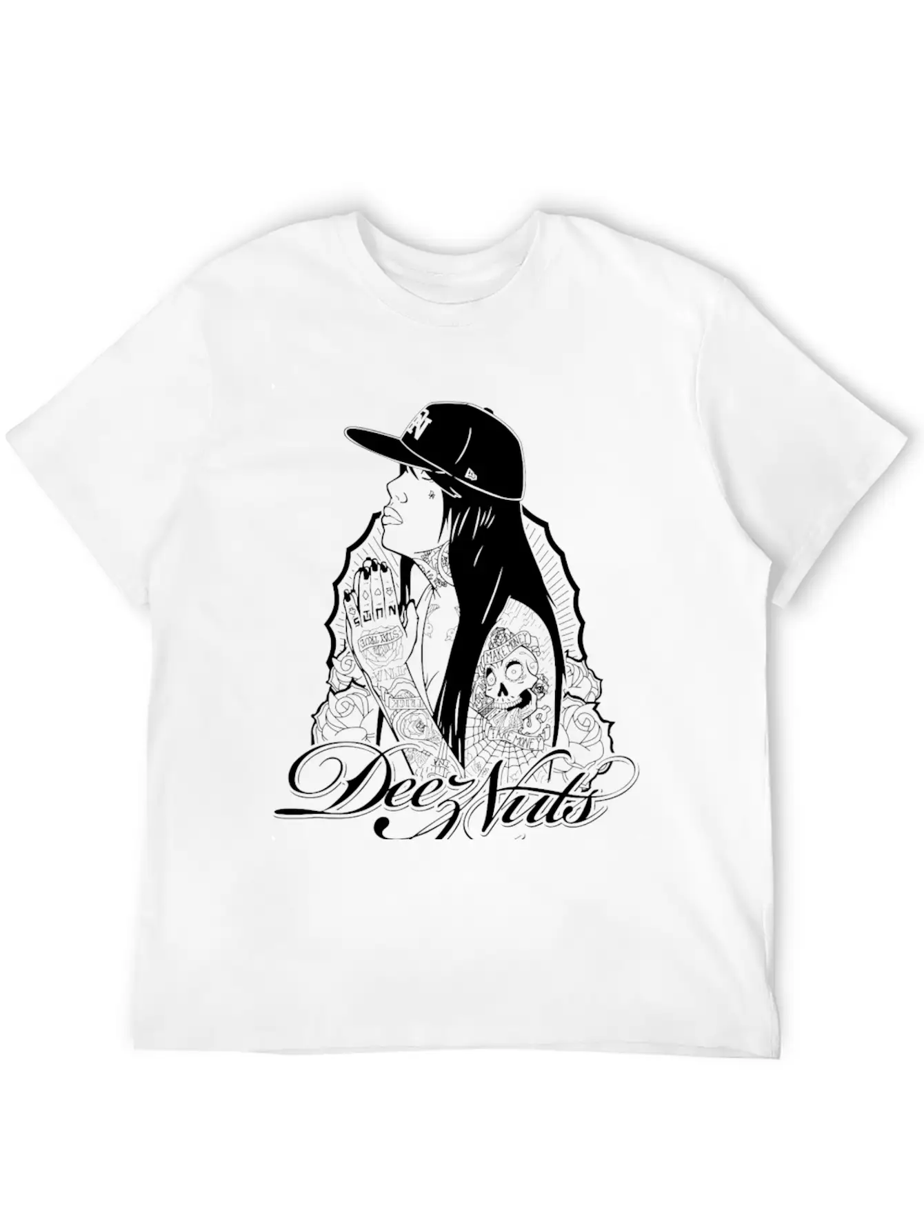Deez Nuts Tattoo Essential Cotton Tee For Daily Outfits – Unisex Style