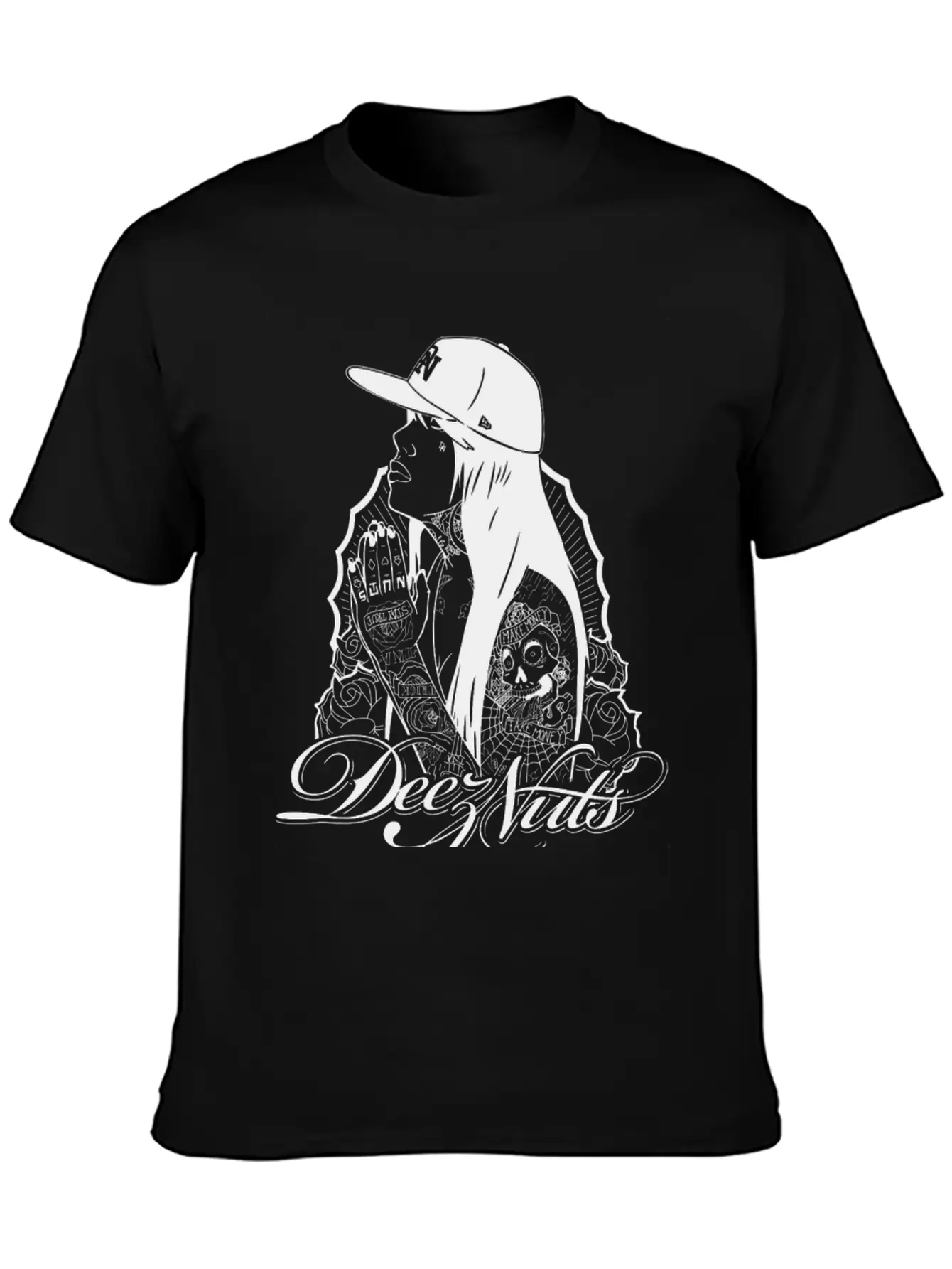 Deez Nuts Tattoo Essential Cotton Tee For Daily Outfits – Unisex Style