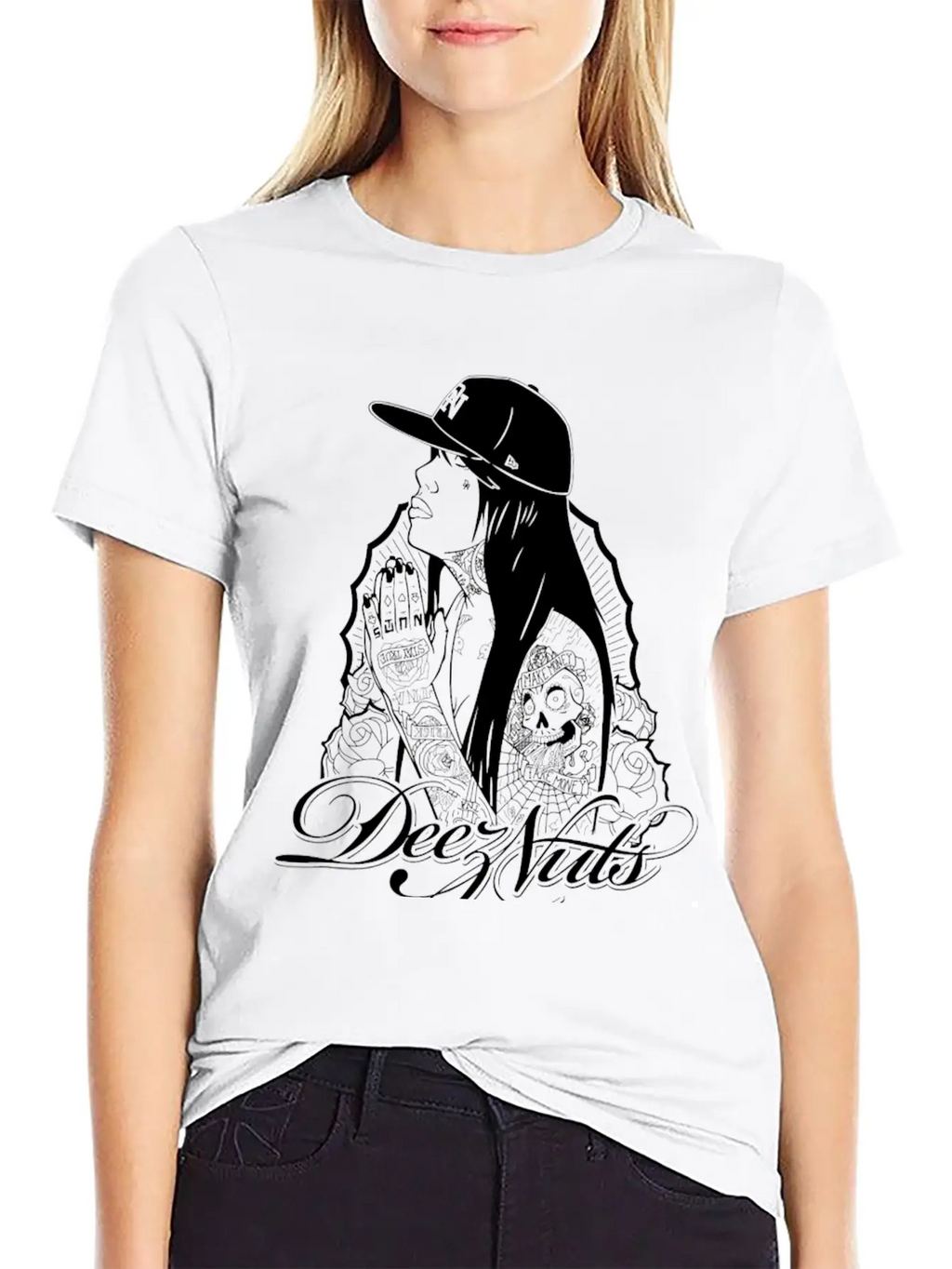 Deez Nuts Tattoo Essential Cotton Tee For Daily Outfits – Unisex Style
