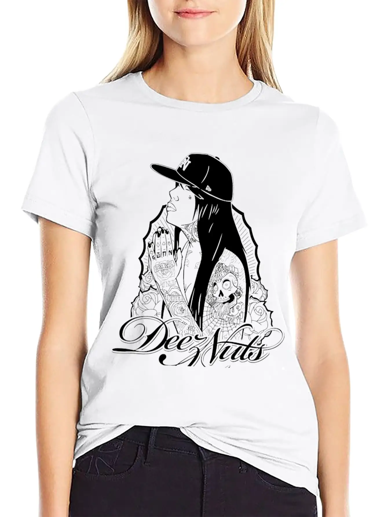 Deez Nuts Tattoo Essential Cotton Tee For Daily Outfits – Unisex Style